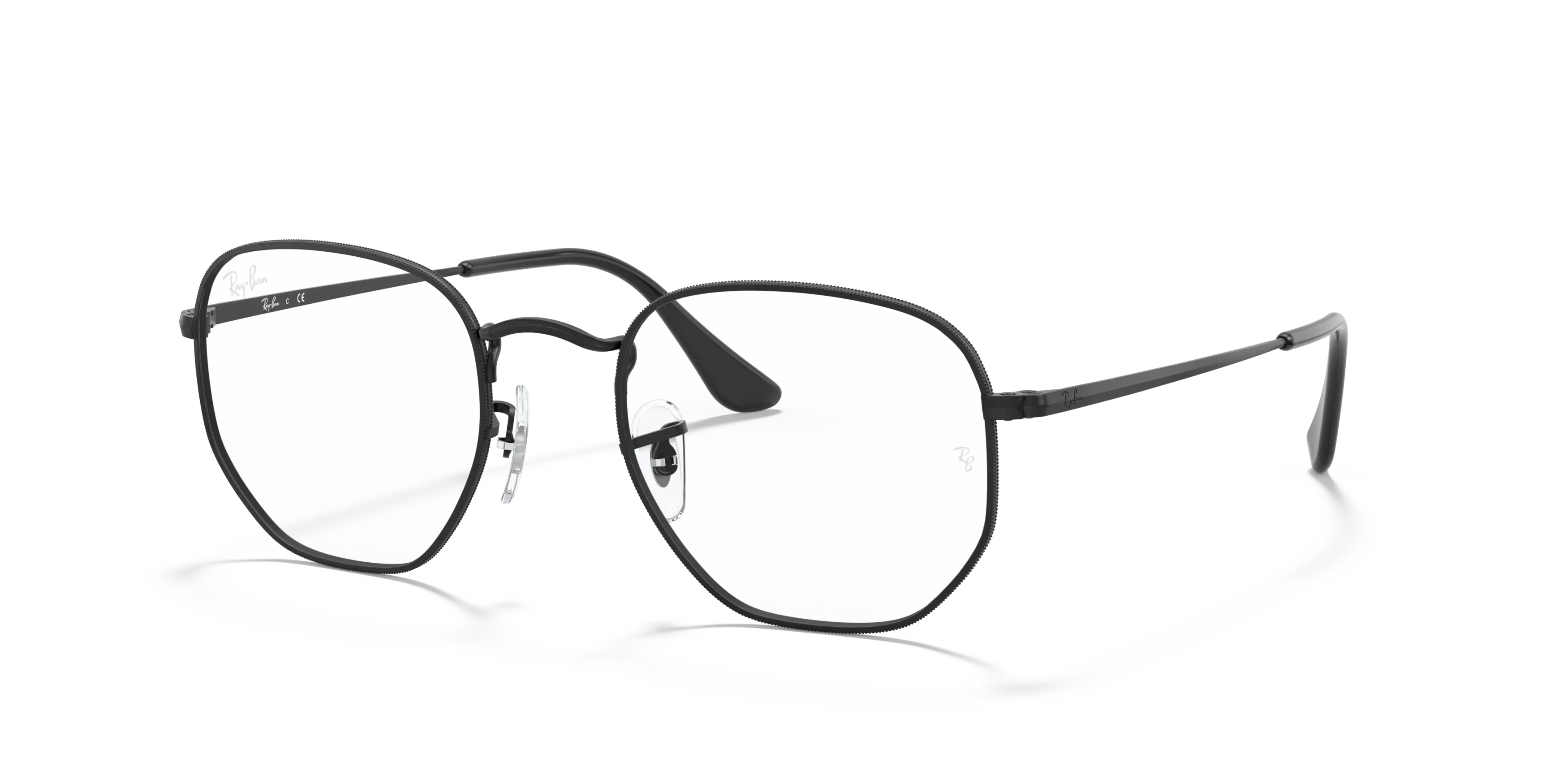 Angle_Left01, Ray-Ban Hexagonal RX 6448 Glasses