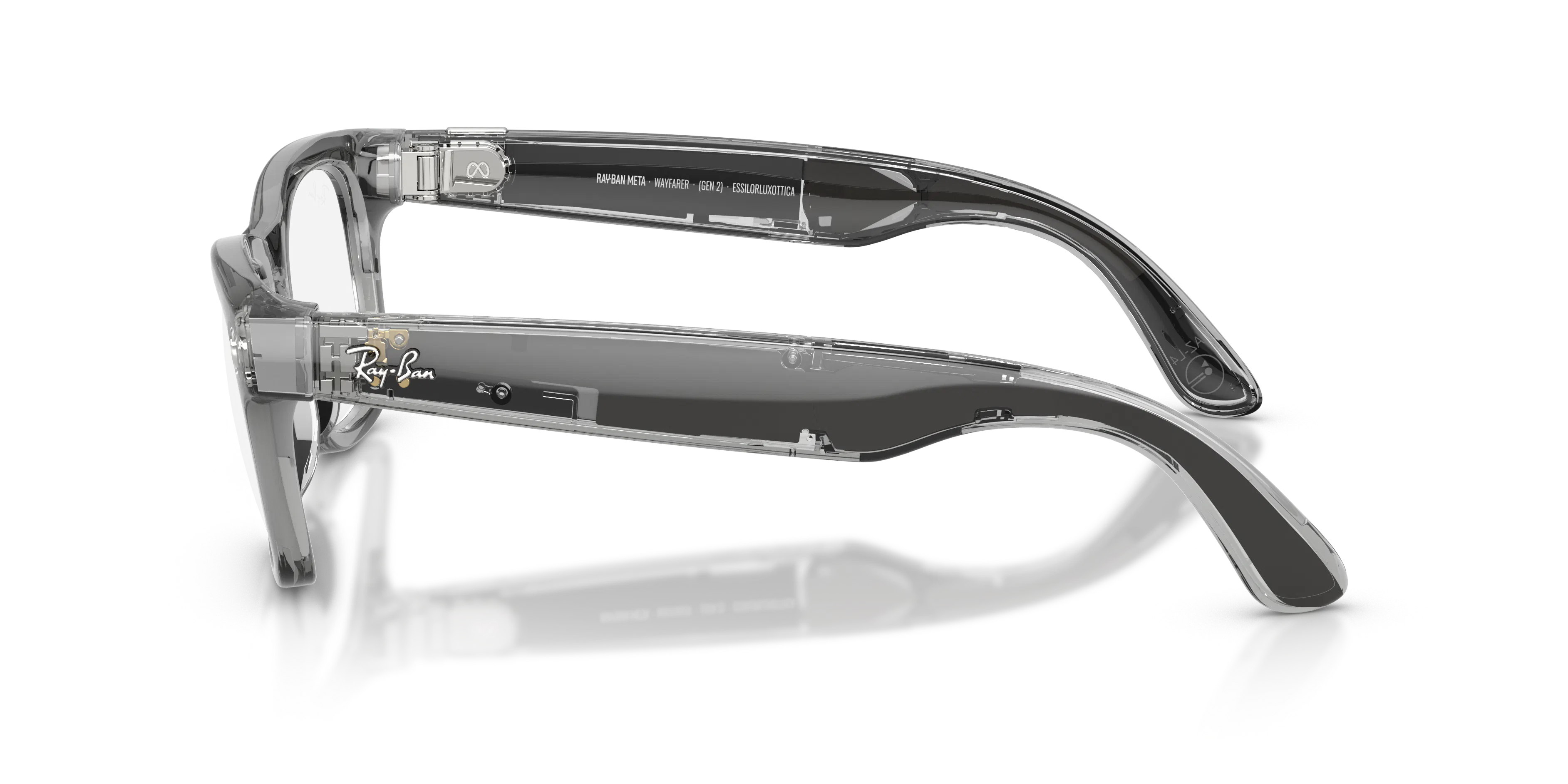 Angle_Left02, Ray-Ban Meta Wayfarer (Gen 2) RW 4012 with Transitions® lenses