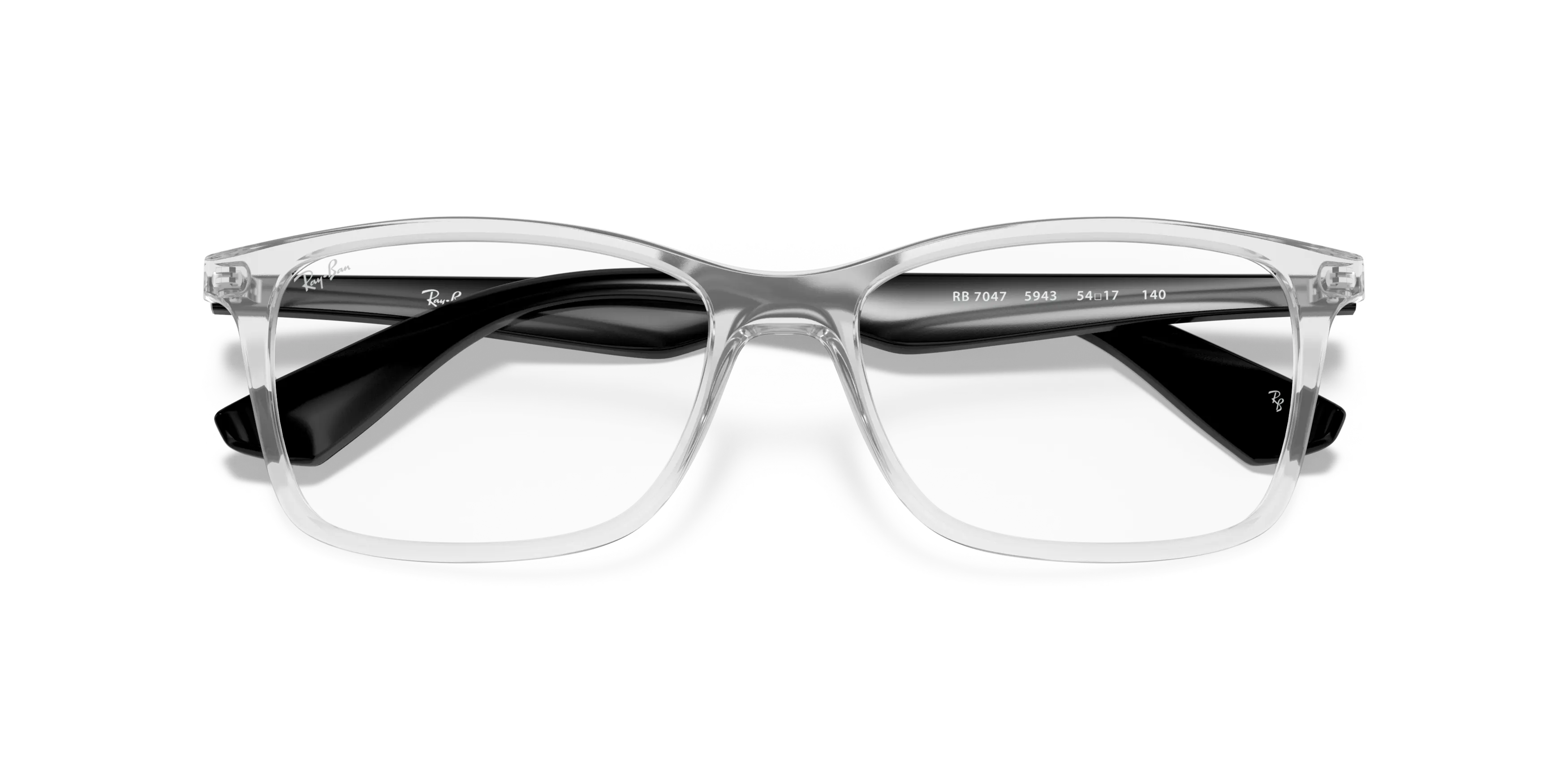 Folded, Ray-Ban RX 7047 Glasses