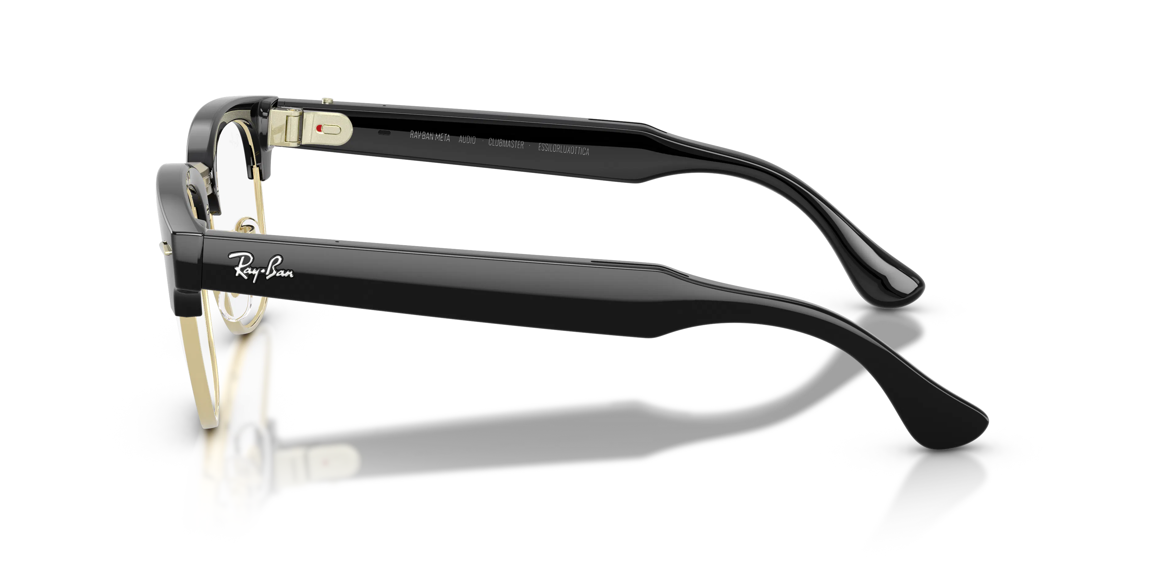 Angle_Left02, Ray-Ban Meta Audio Clubmaster RW 7004 with Transitions® lenses
