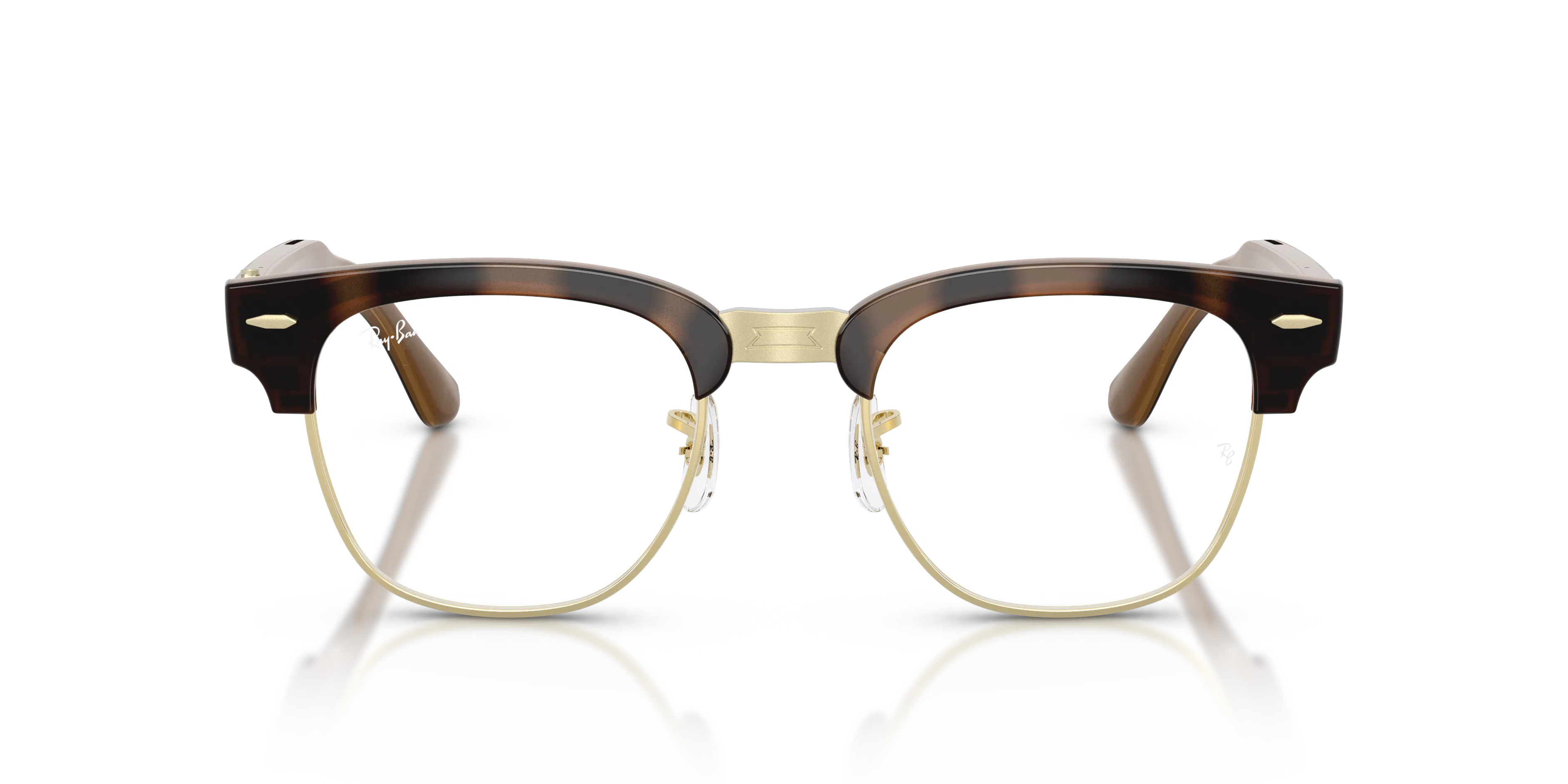 Front, Ray-Ban Meta Audio Clubmaster Optics RW 7004V