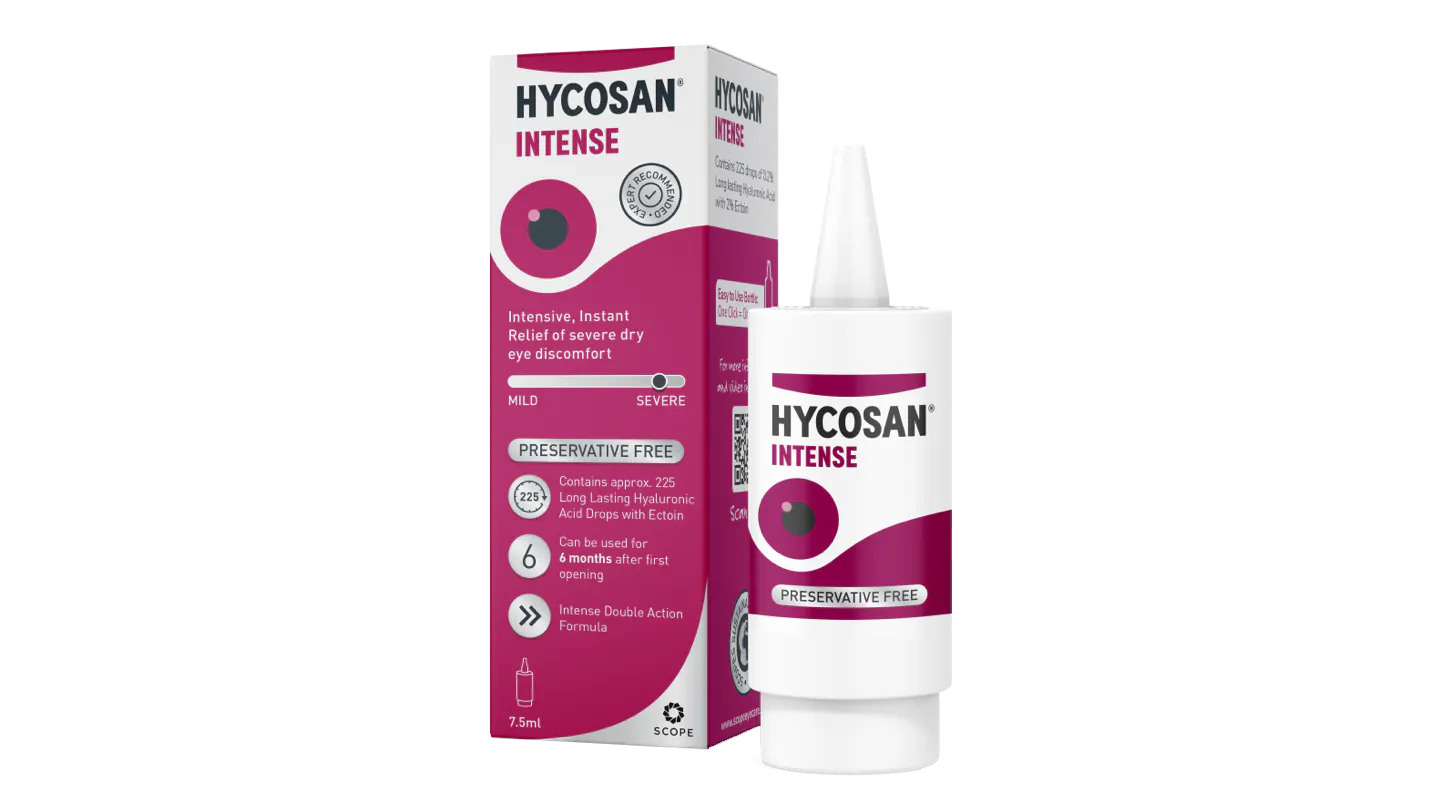 Angle_Left01, Hycosan Intense Preservative Free Eye Drops 1 x 7.5ml