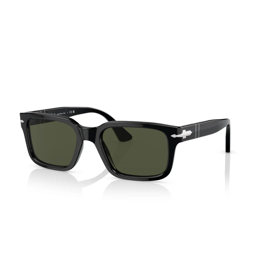 Persol 0PO3272S Solbriller - Firkantede Sort Persol 0PO3272S Solbriller - Firkantede Sort