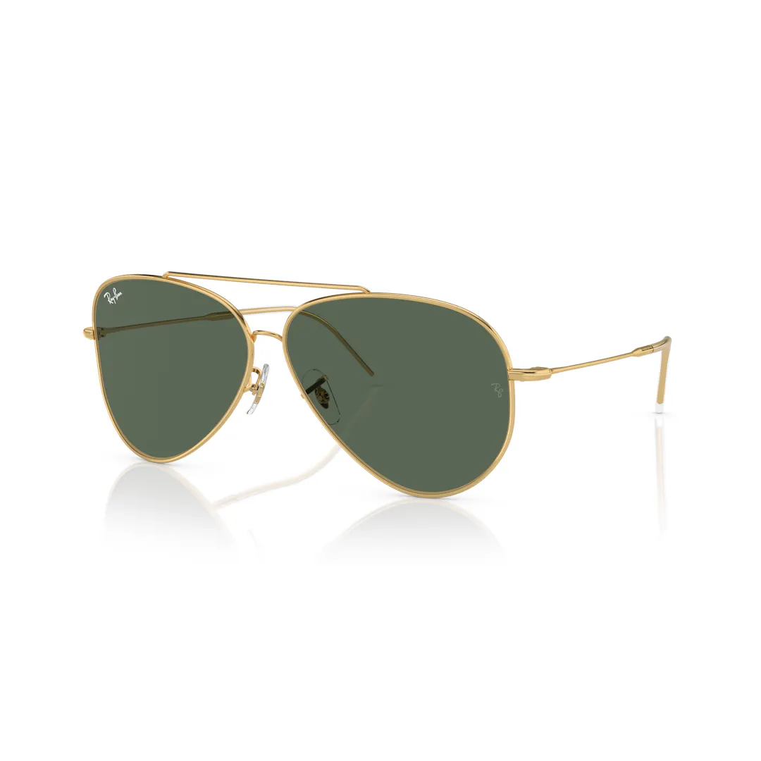 Ray-Ban Aviator Reverse 0RBR0101S Solbriller - Firkantede Guld