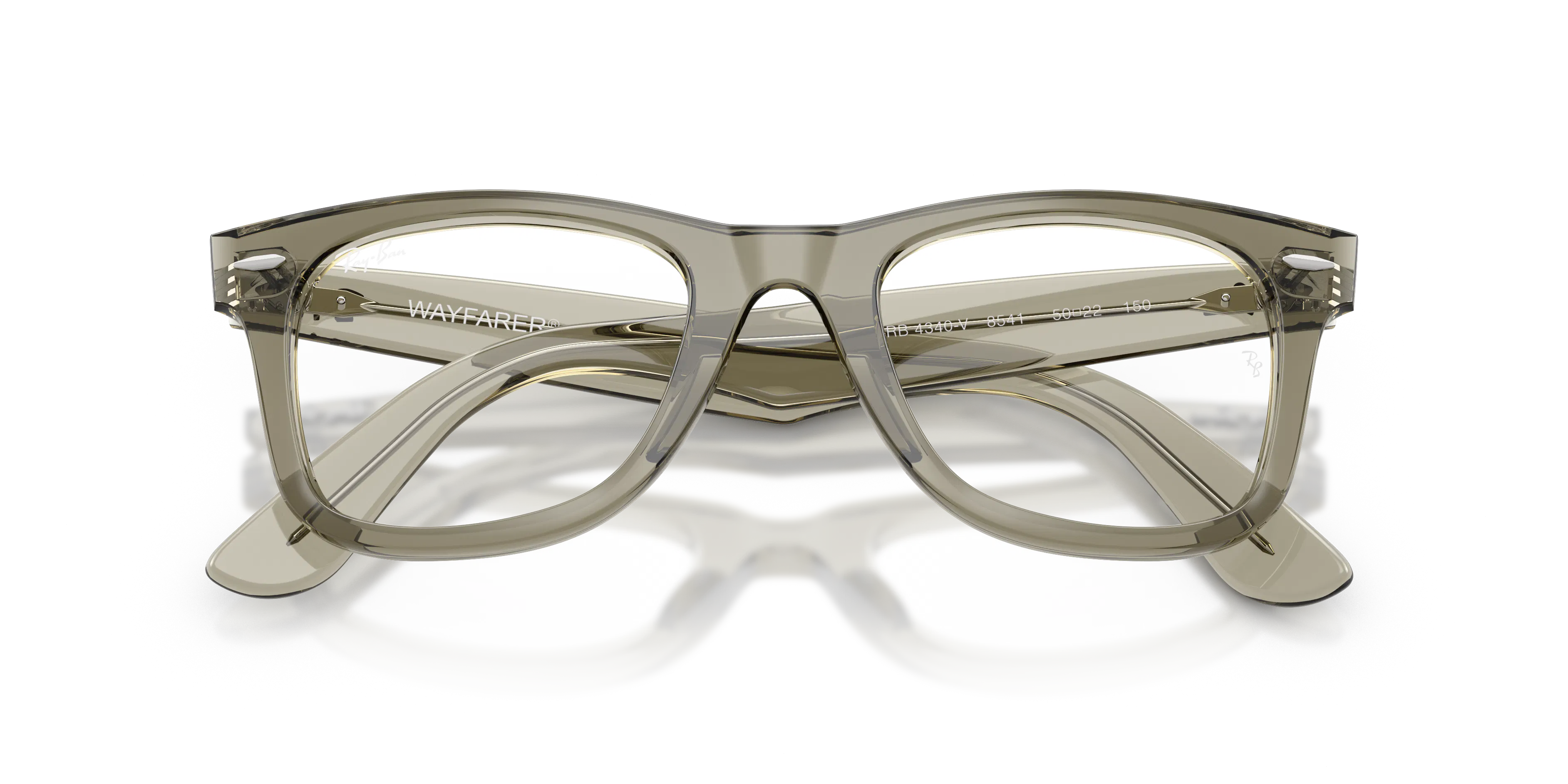 Folded, RAY-BAN Wayfarer Ease Optics RX4340V 8541