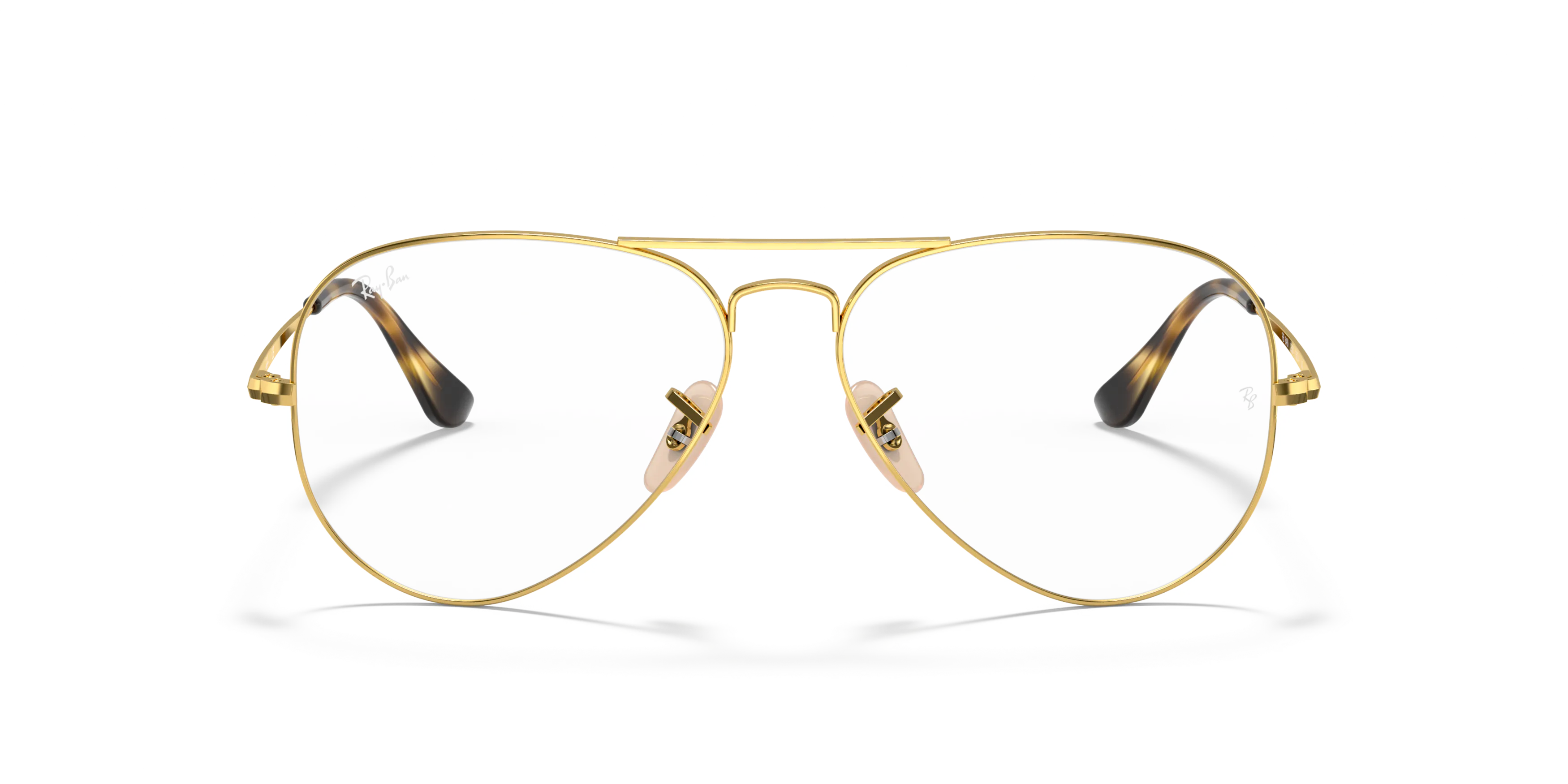 Front, RAY-BAN Aviator Optics RX6489 2500