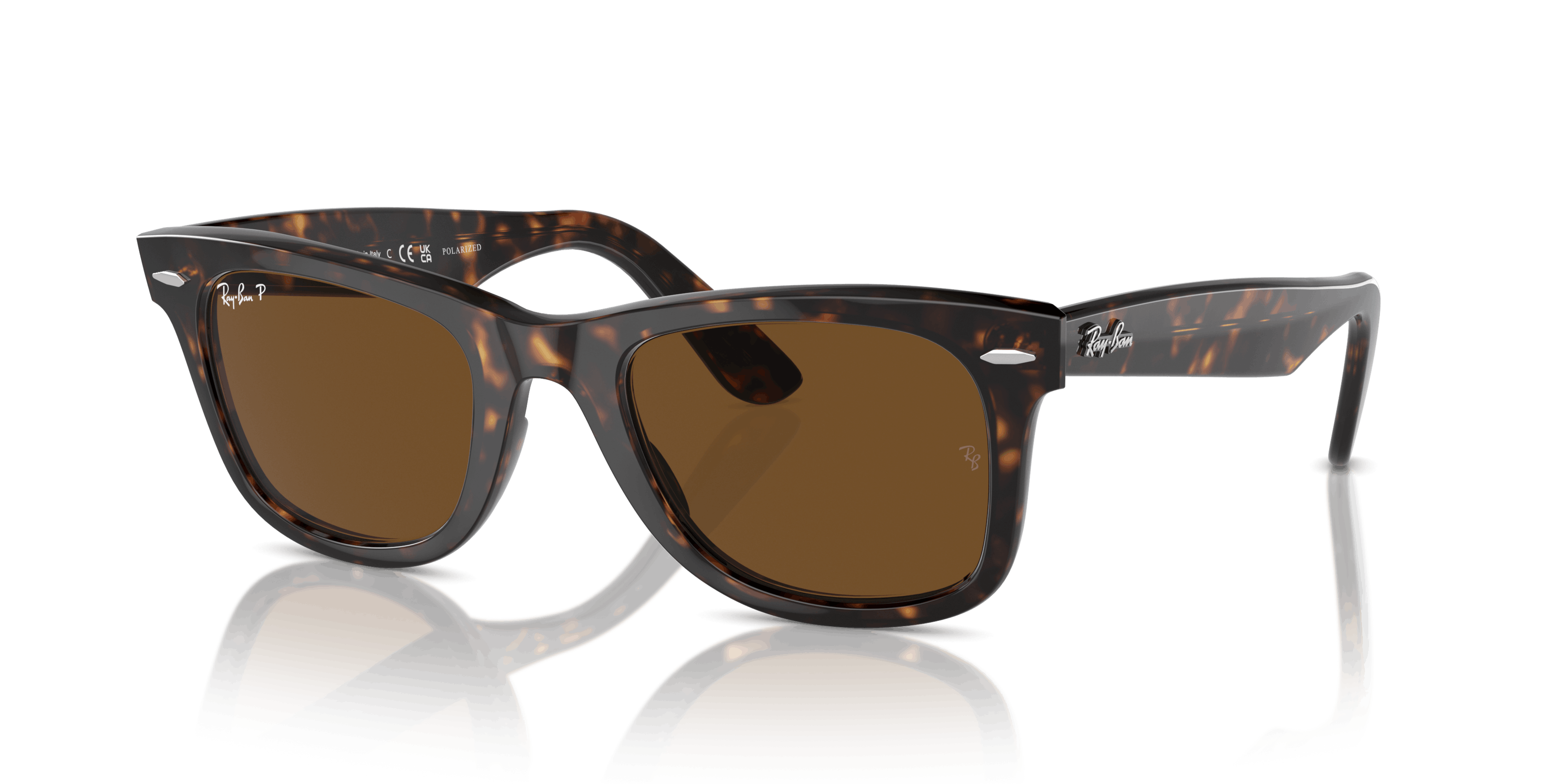 Angle_Left01, Ray-Ban Original Wayfarer Classic 0RB2140 902/57 Solbriller