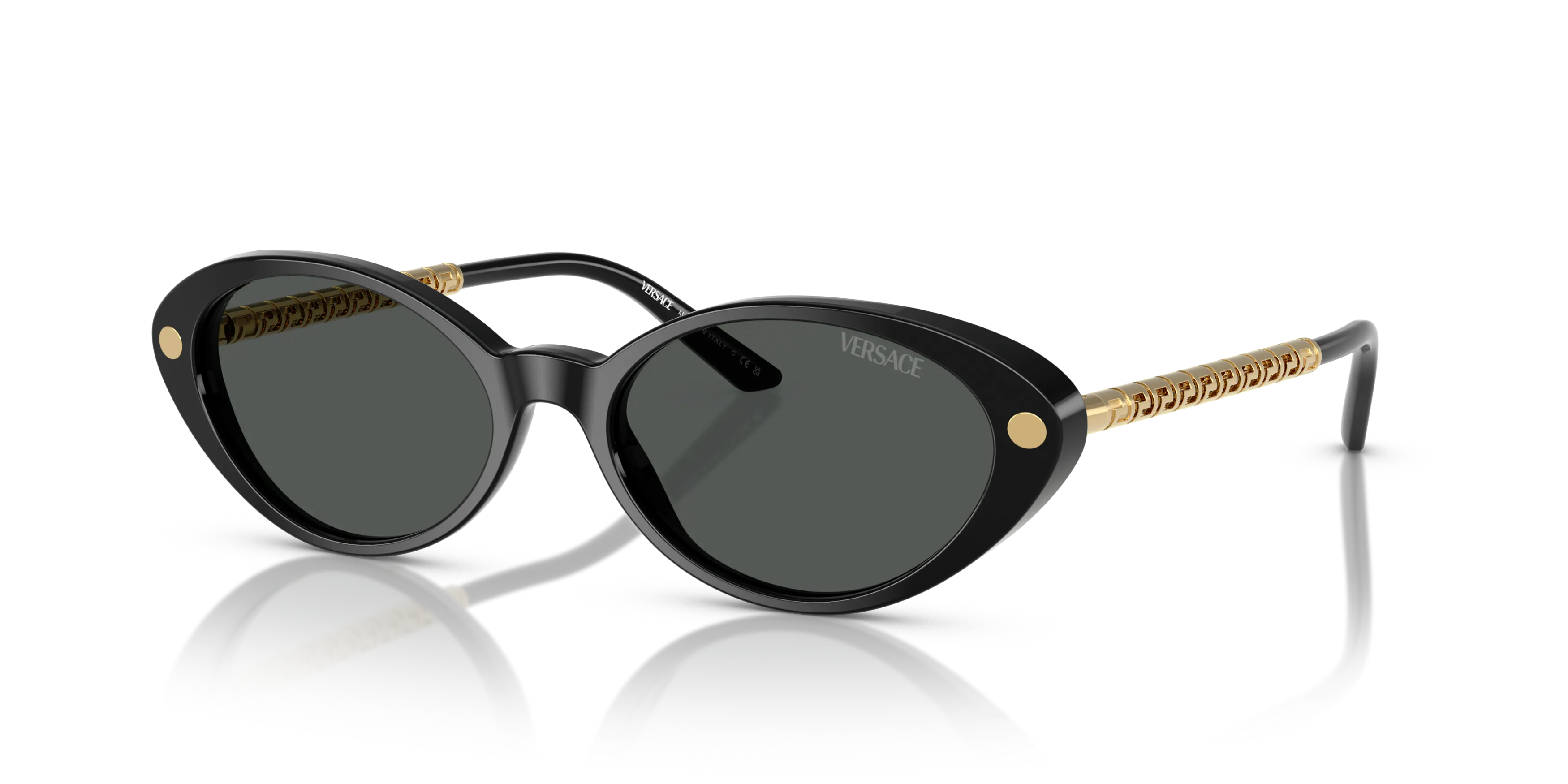 Versace 0VE4469 Solbriller - Runde Sort