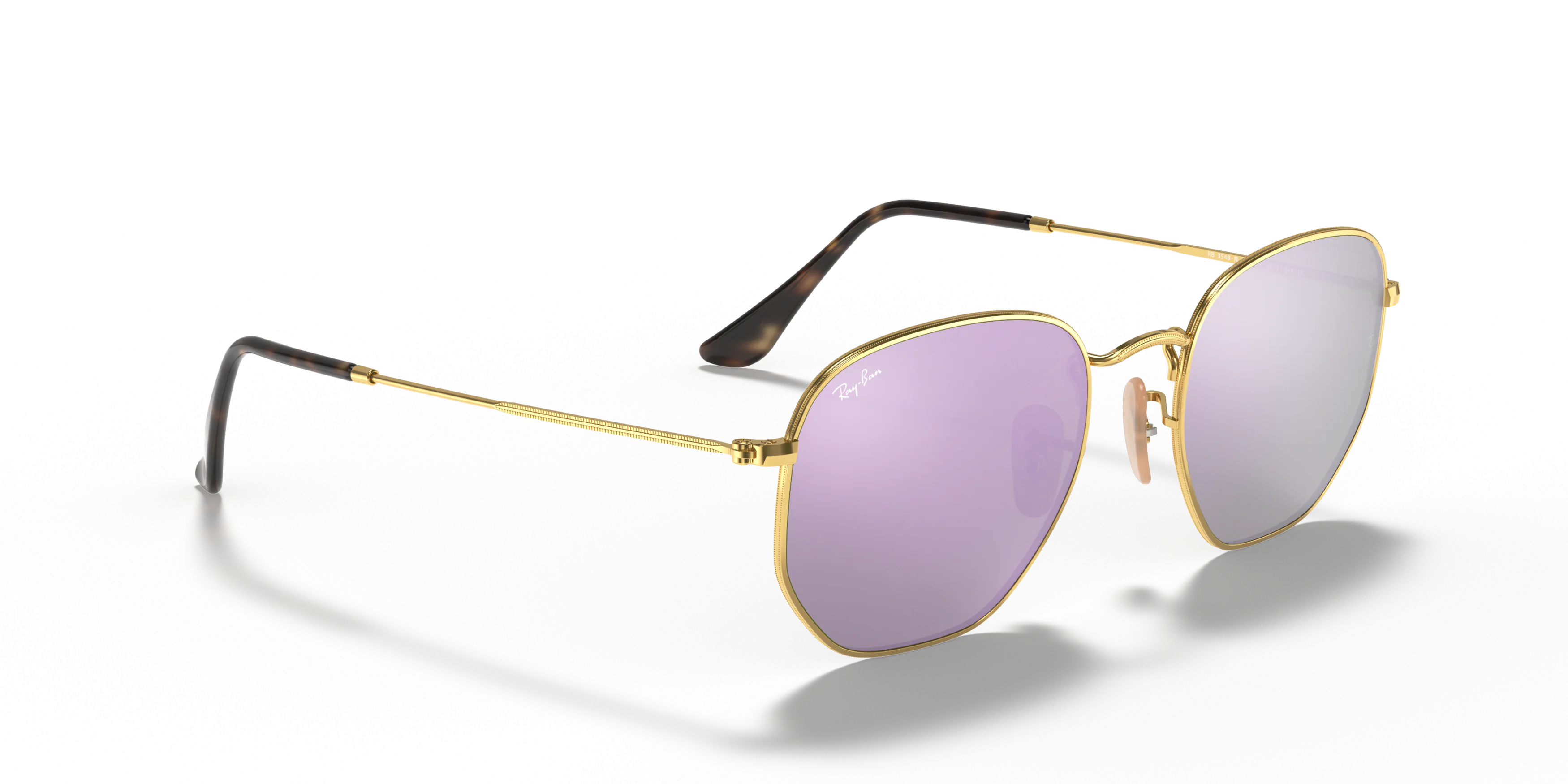 Ray-Ban Hexagonal Flat Lenses RB3548N 91233M zonnebril | Pearle