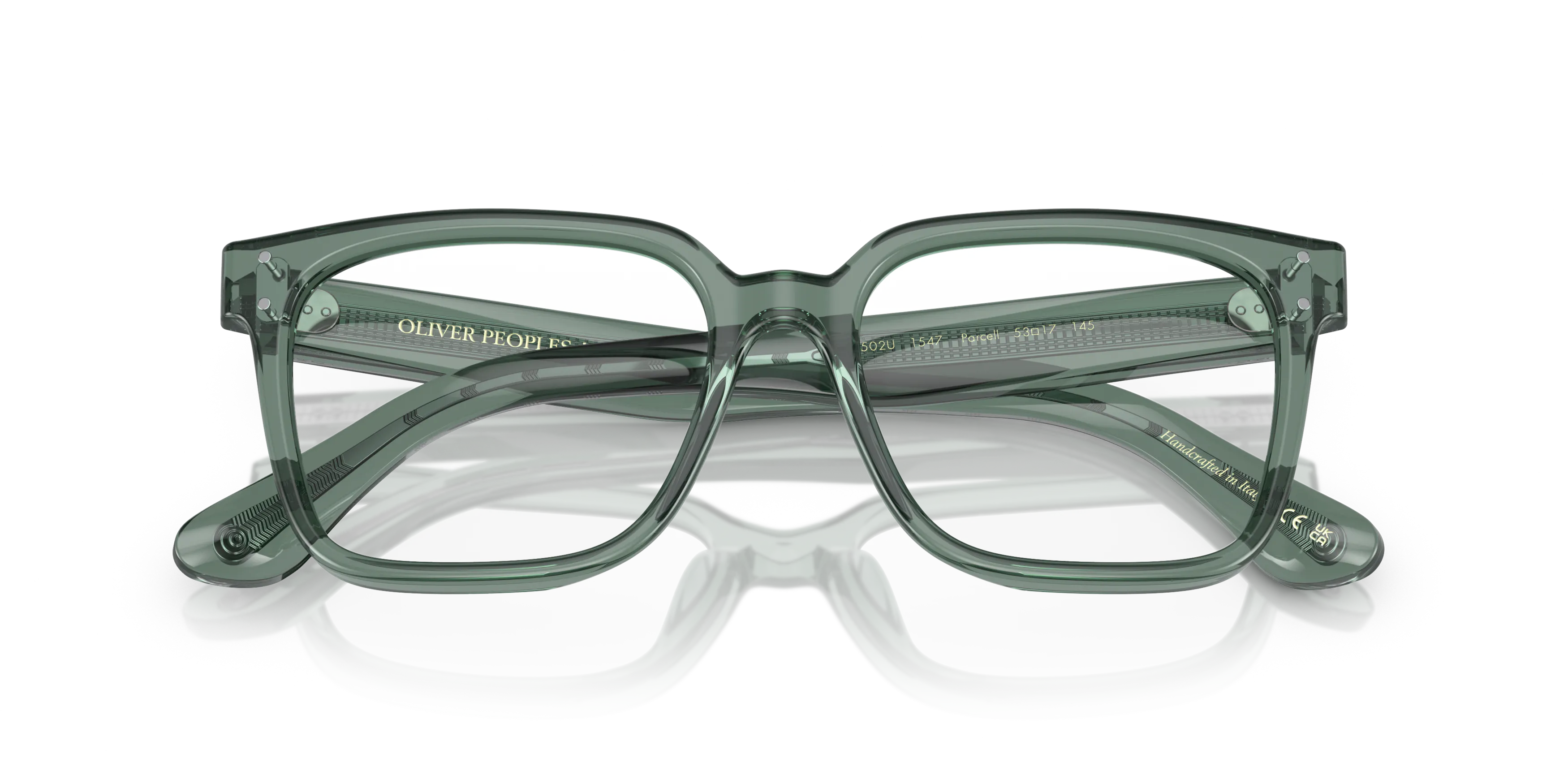 Oliver Peoples OV5502U Parcell square Glasses with Black frame 