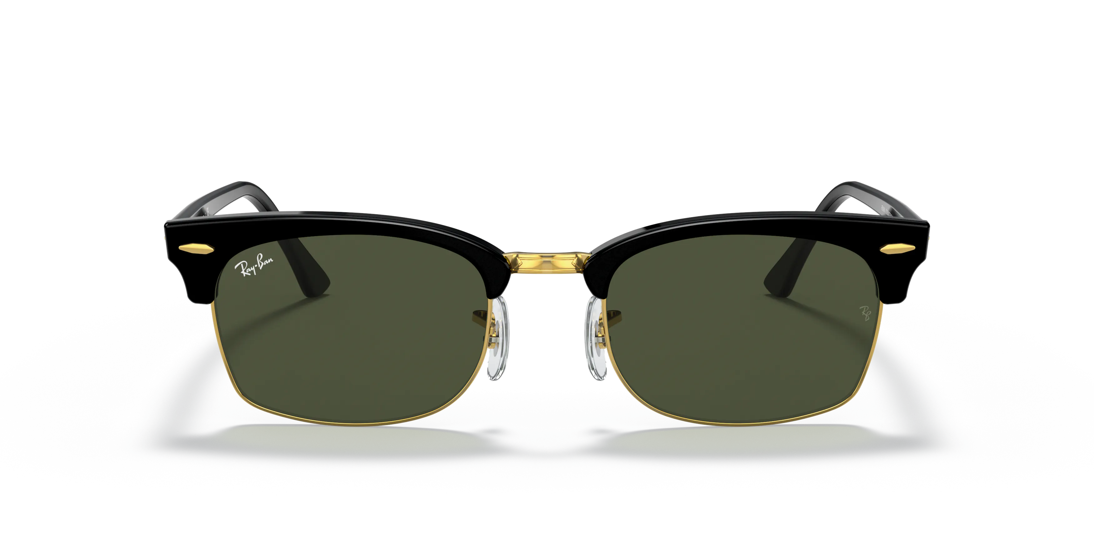 Front, Ray-Ban Clubmaster Square Legend Gold RB3916 130331