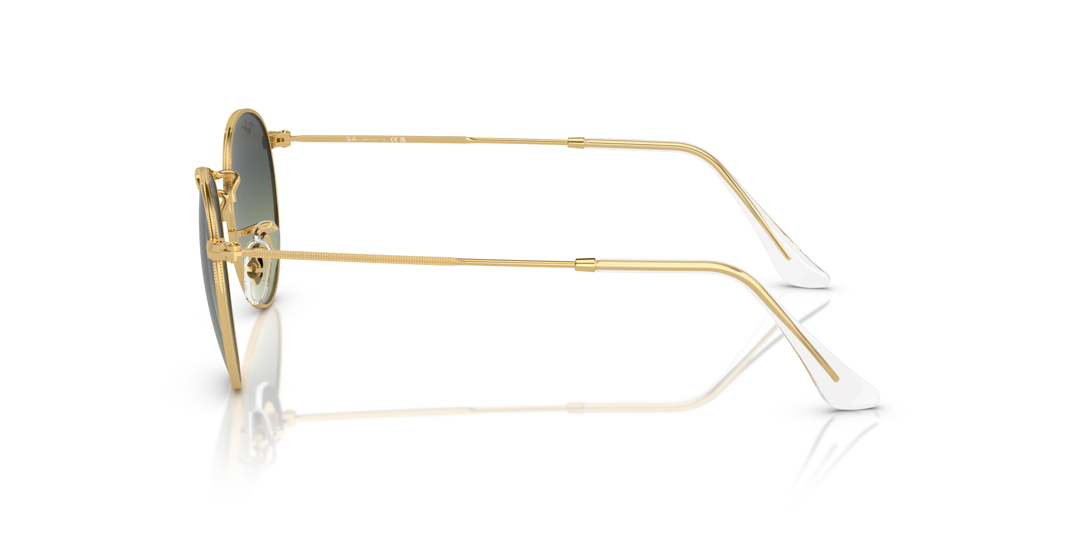 Angle_Left02, Ray-Ban ROUND METAL RB3447 001/BH