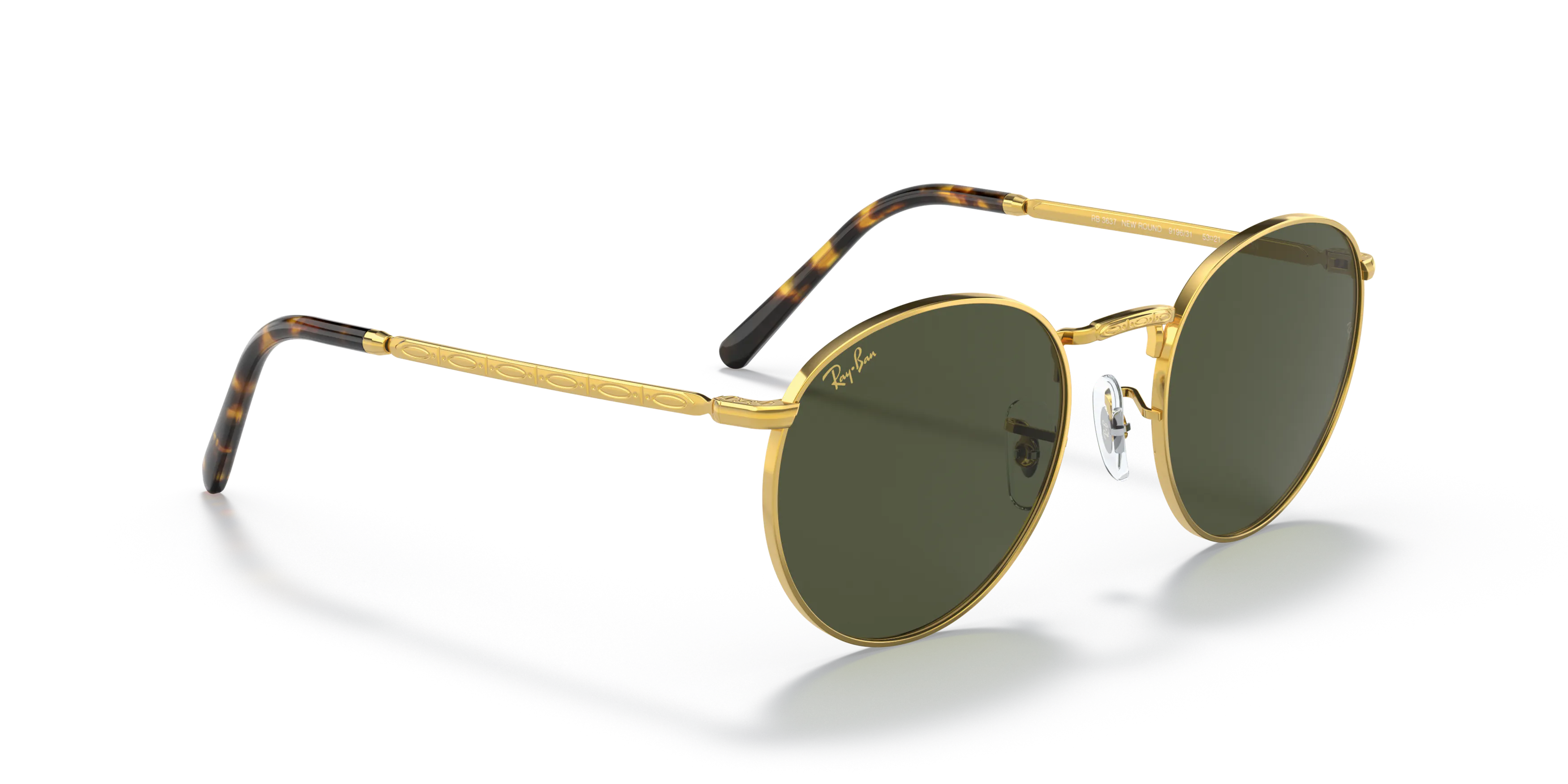 Angle_Right01, Ray-Ban New Round RB3637 919631