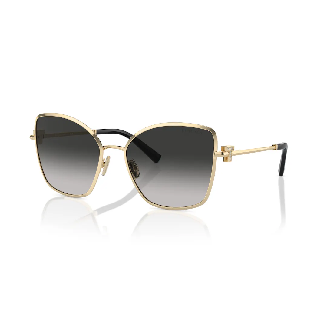Tiffany & Co. 0TF3102B Solbriller - Katteøjne Guld