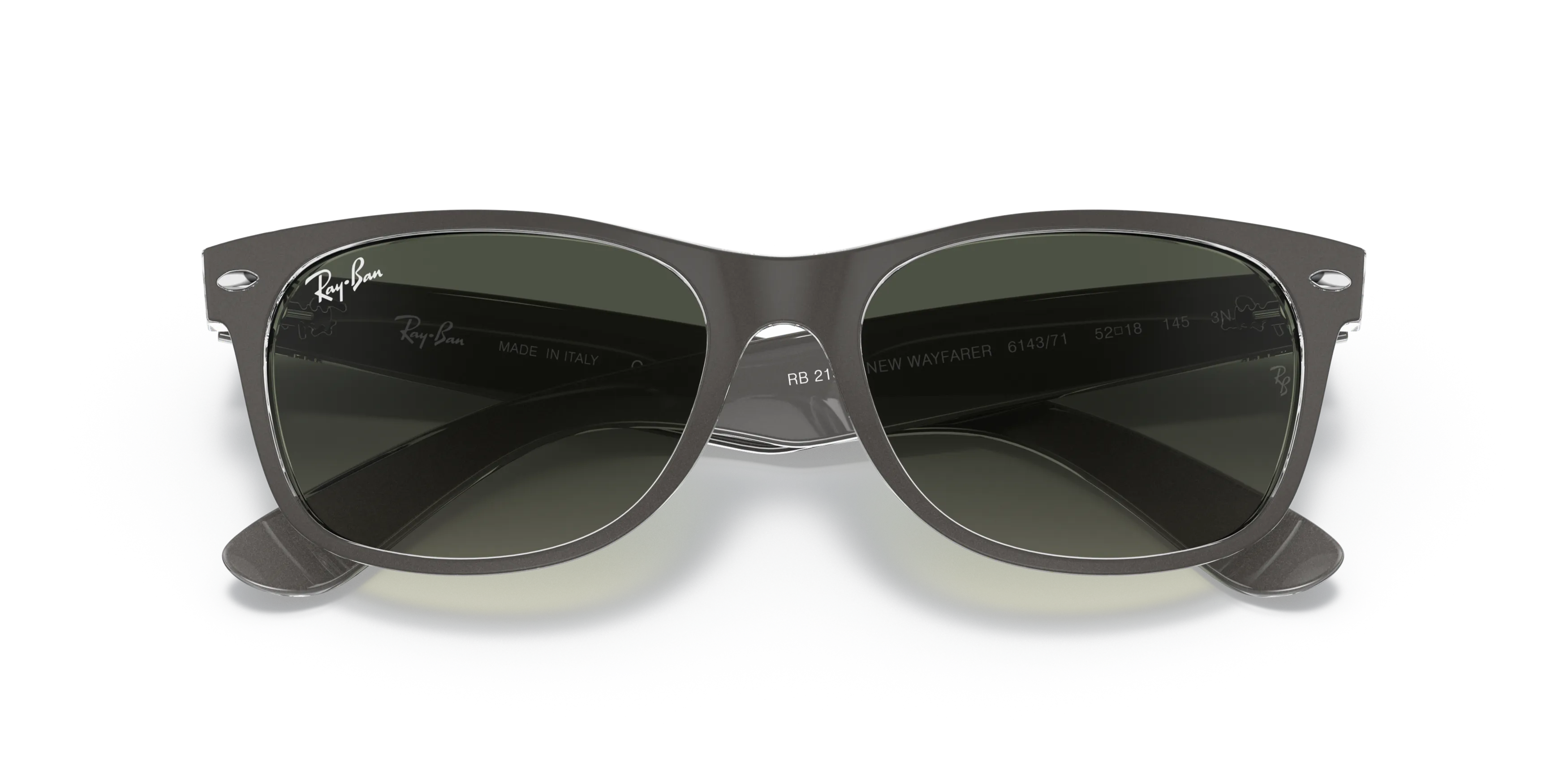Ray-Ban New Wayfarer Color Mix RB2132 605371 zonnebril | Pearle