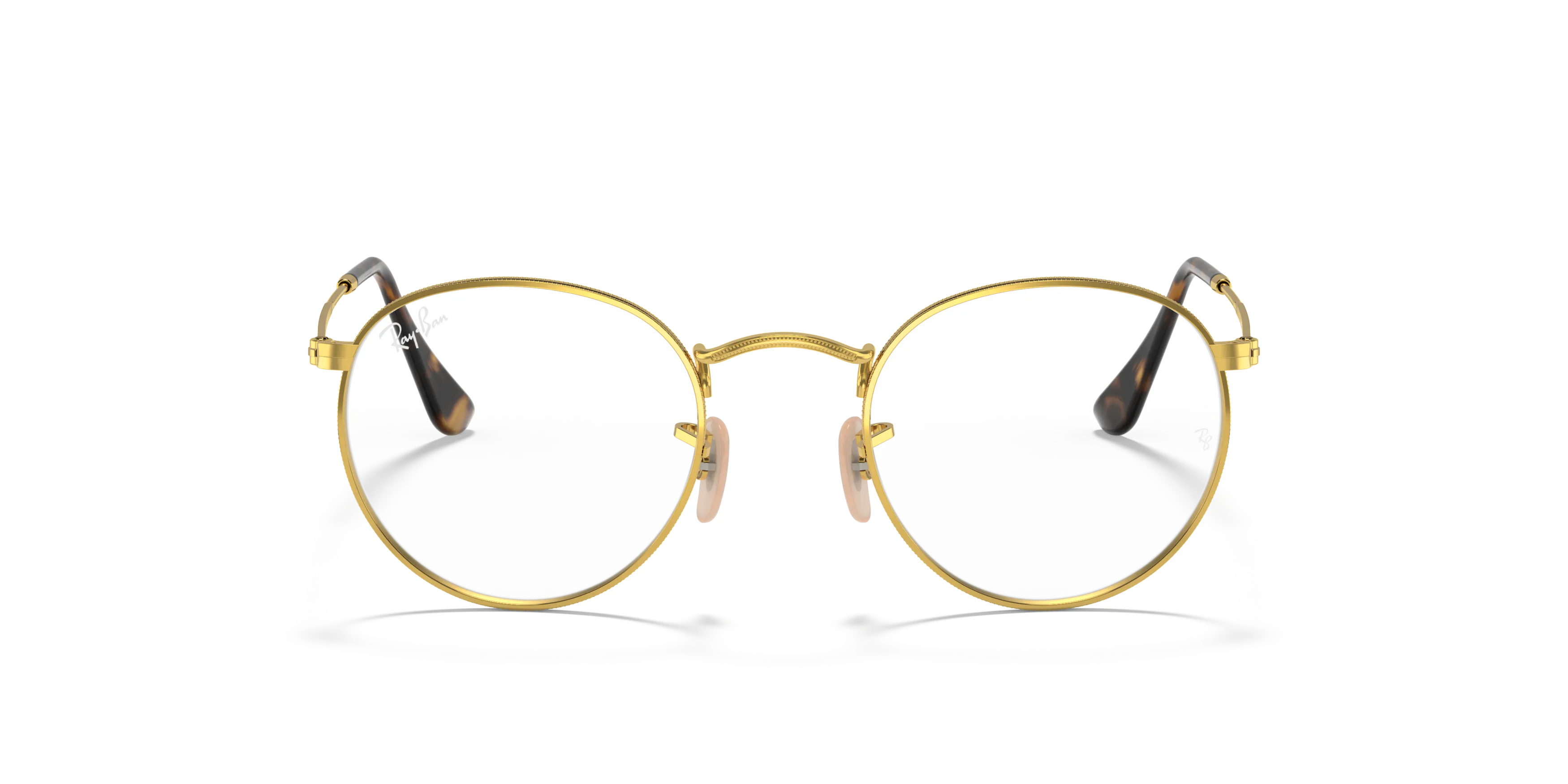 Front, Ray-Ban Round Metal 0RX3447V 2500 Glasögonbåge