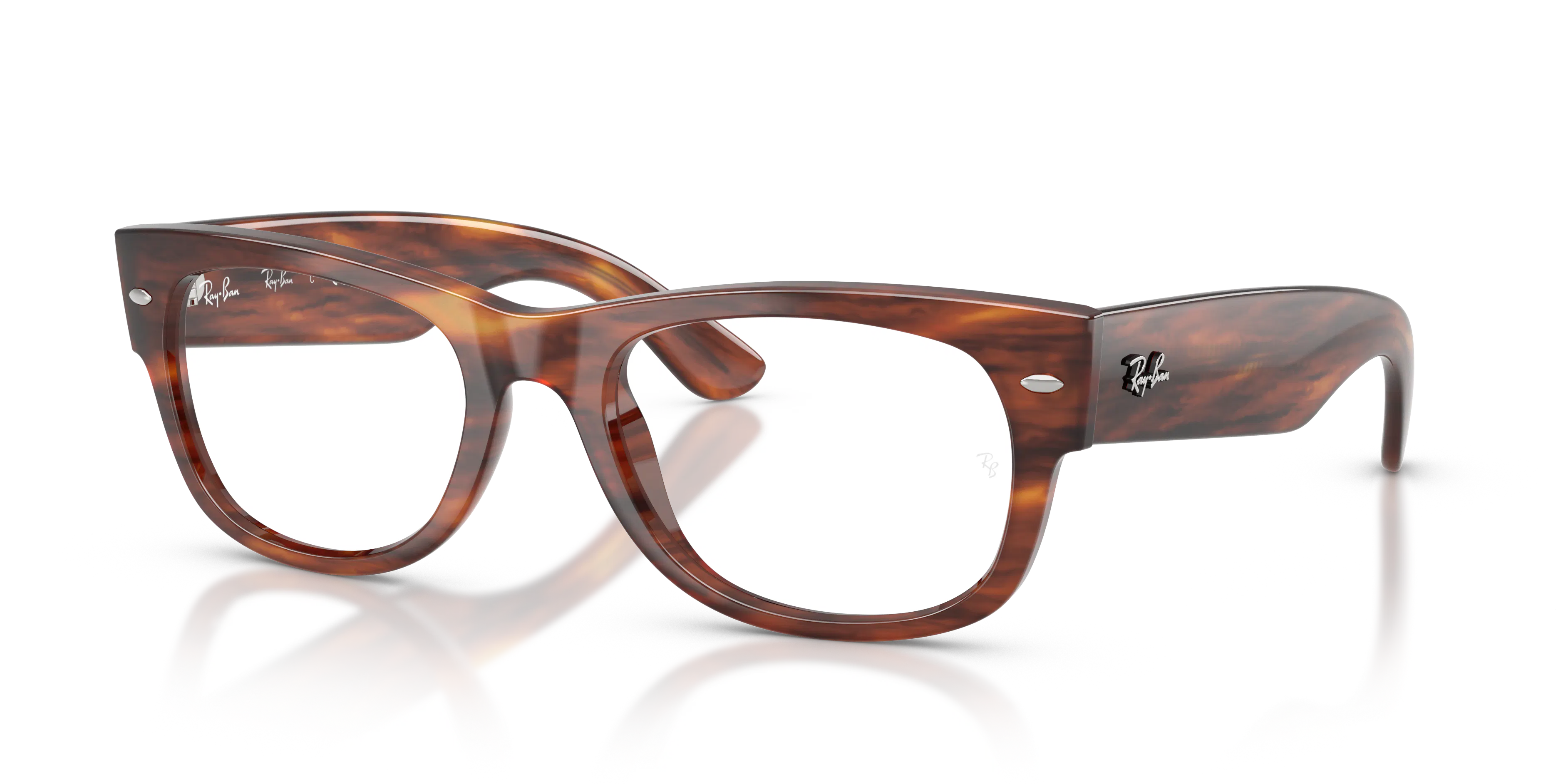 Angle_Left01, Ray-Ban Mega Wayfarer II RX 0832V Glasses