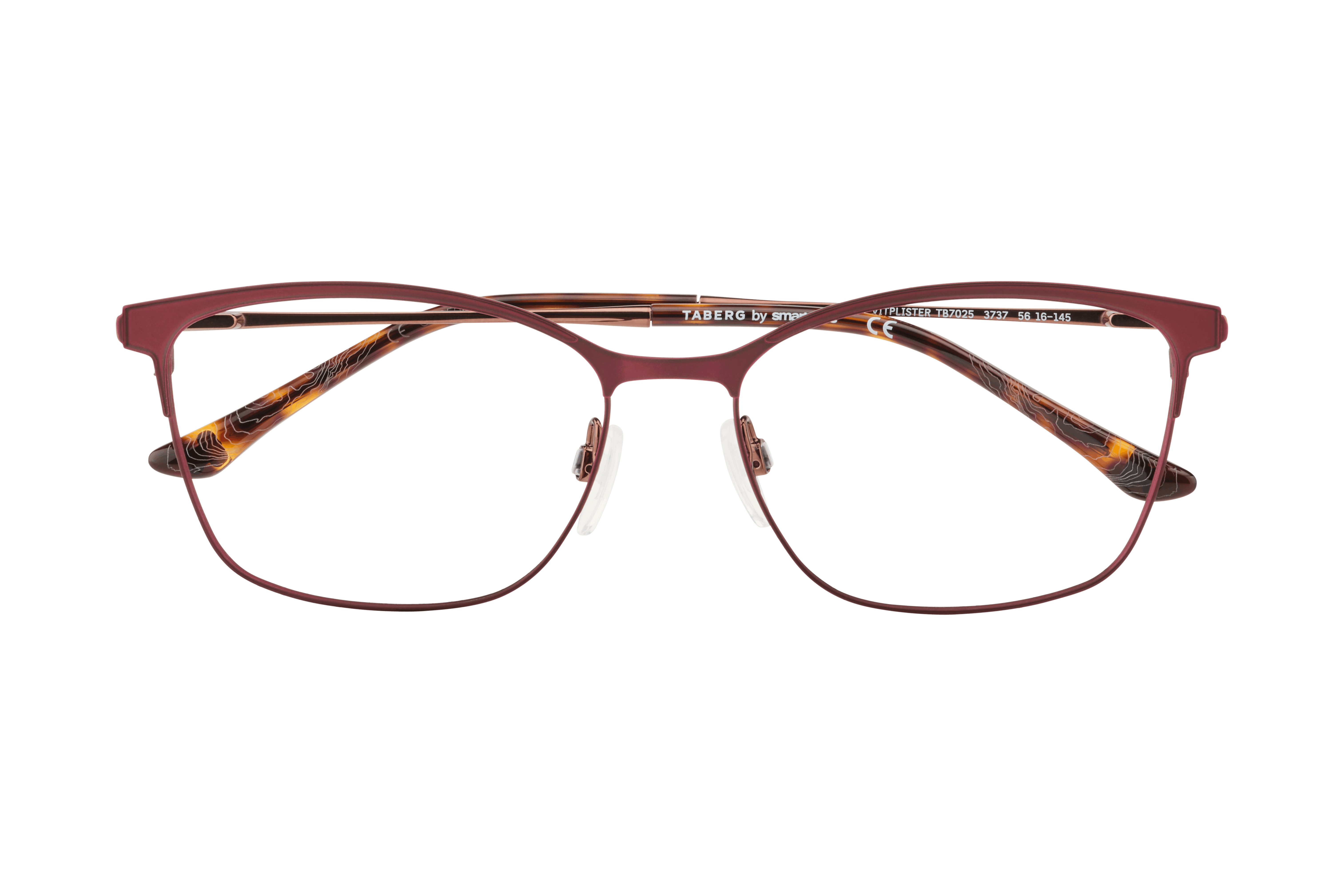 Folded, Taberg by Smarteyes Vitplister 7025 Brillestel 3737