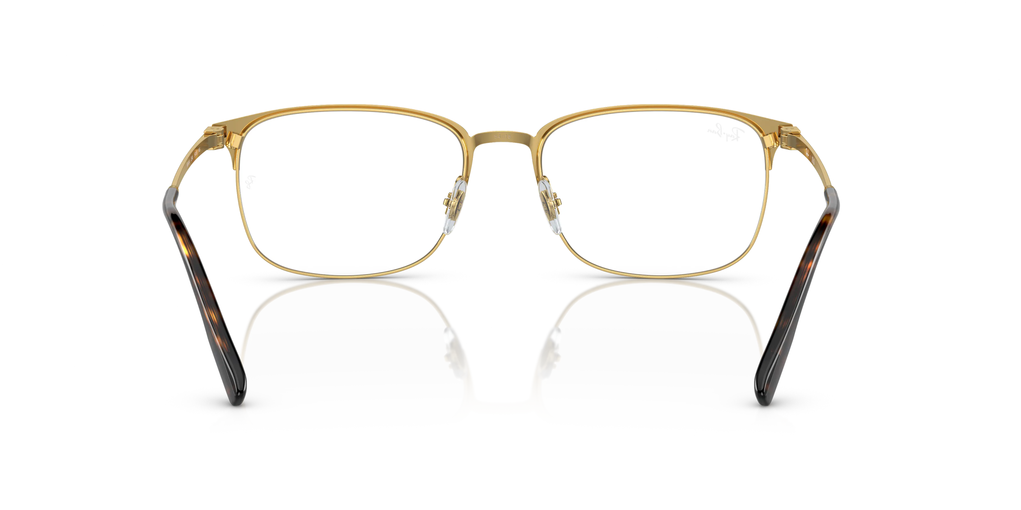 Ray Ray-Ban RB6494 Glasses rectangle Glasses with Black frame | David