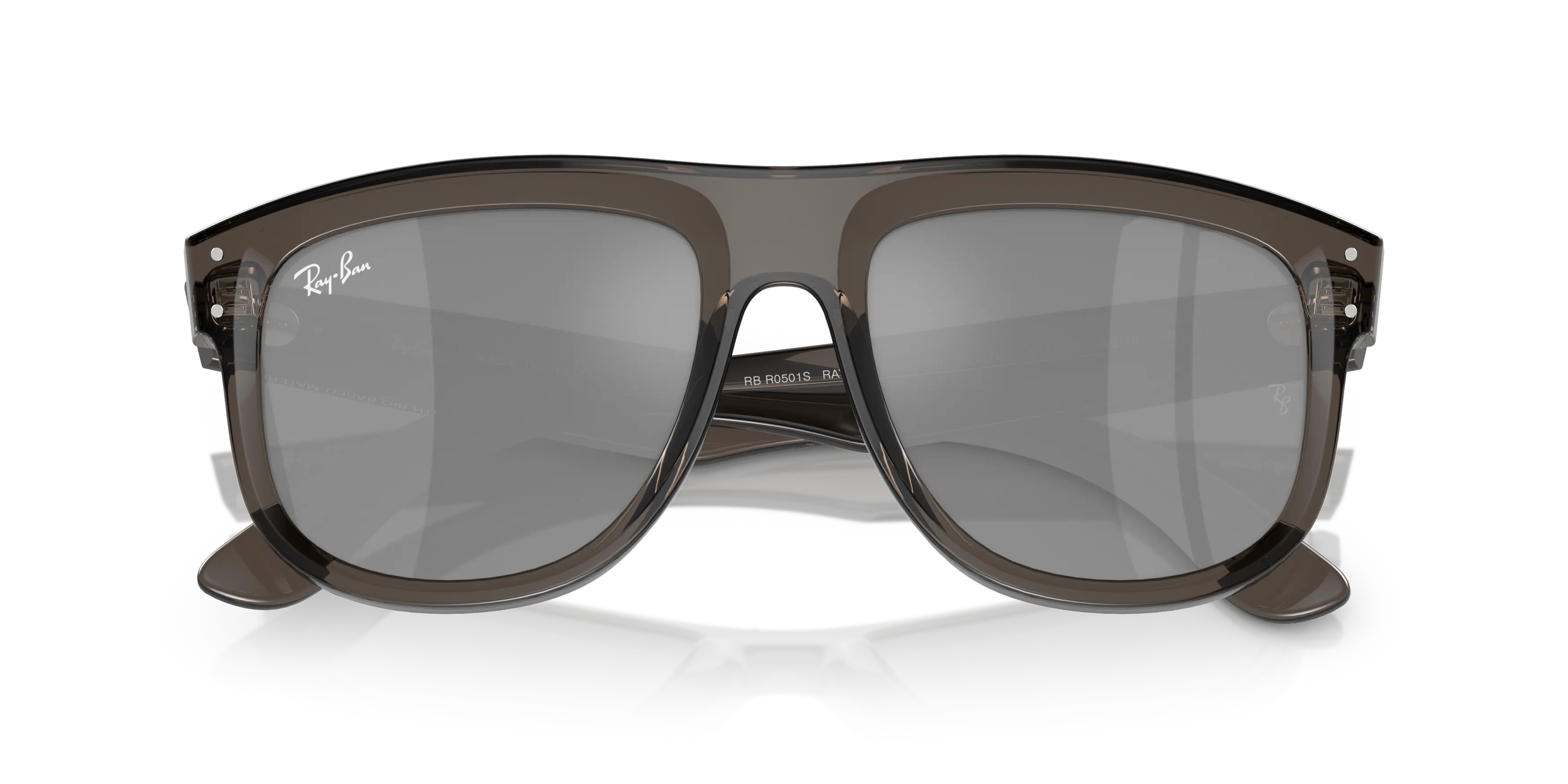 Folded, Ray-Ban Boyfriend Reverse RBR 0501S Sunglasses