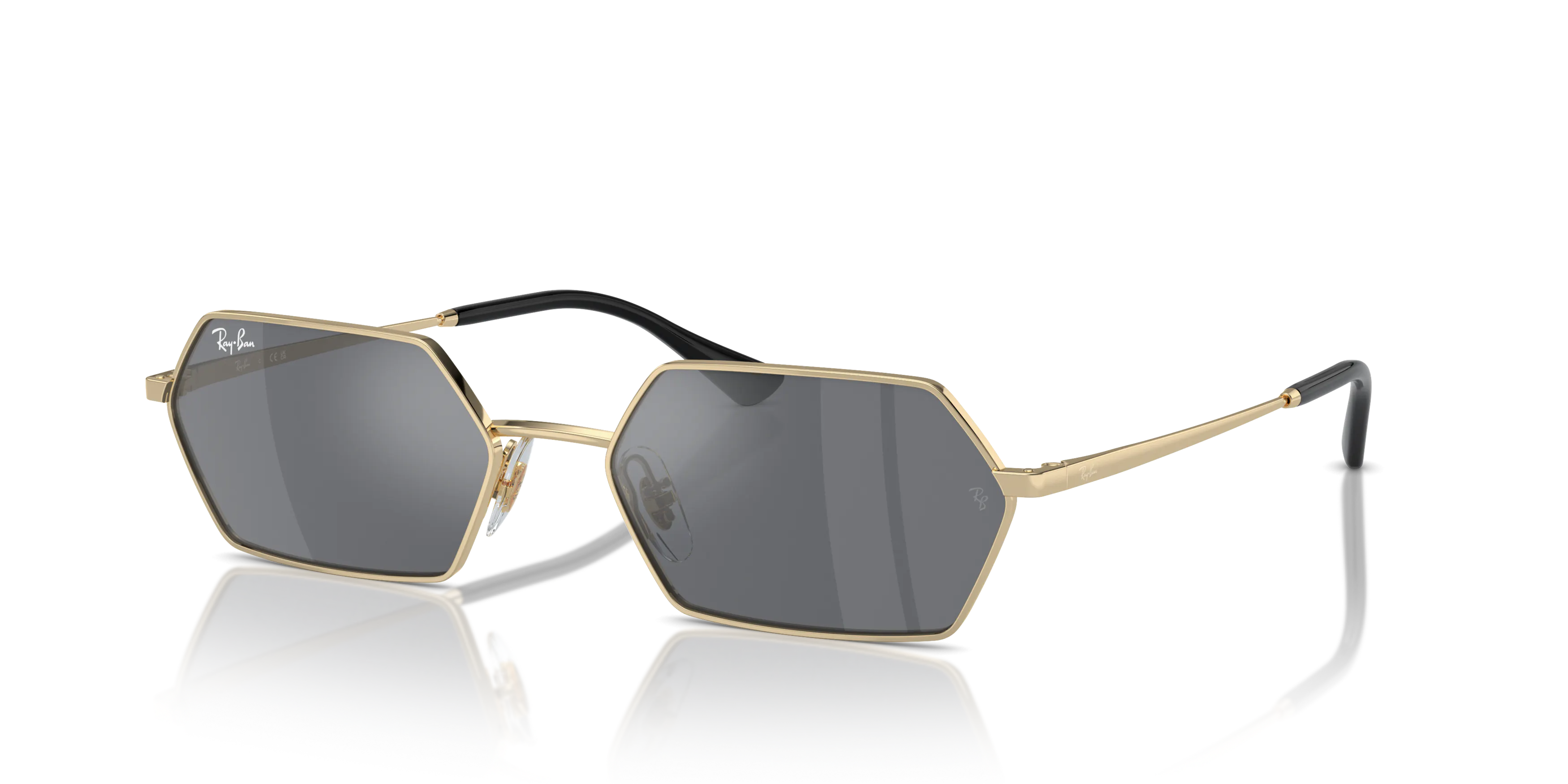 Angle_Left01, Ray-Ban Yevi Bio-Based RB3728 92136V Solglasögon