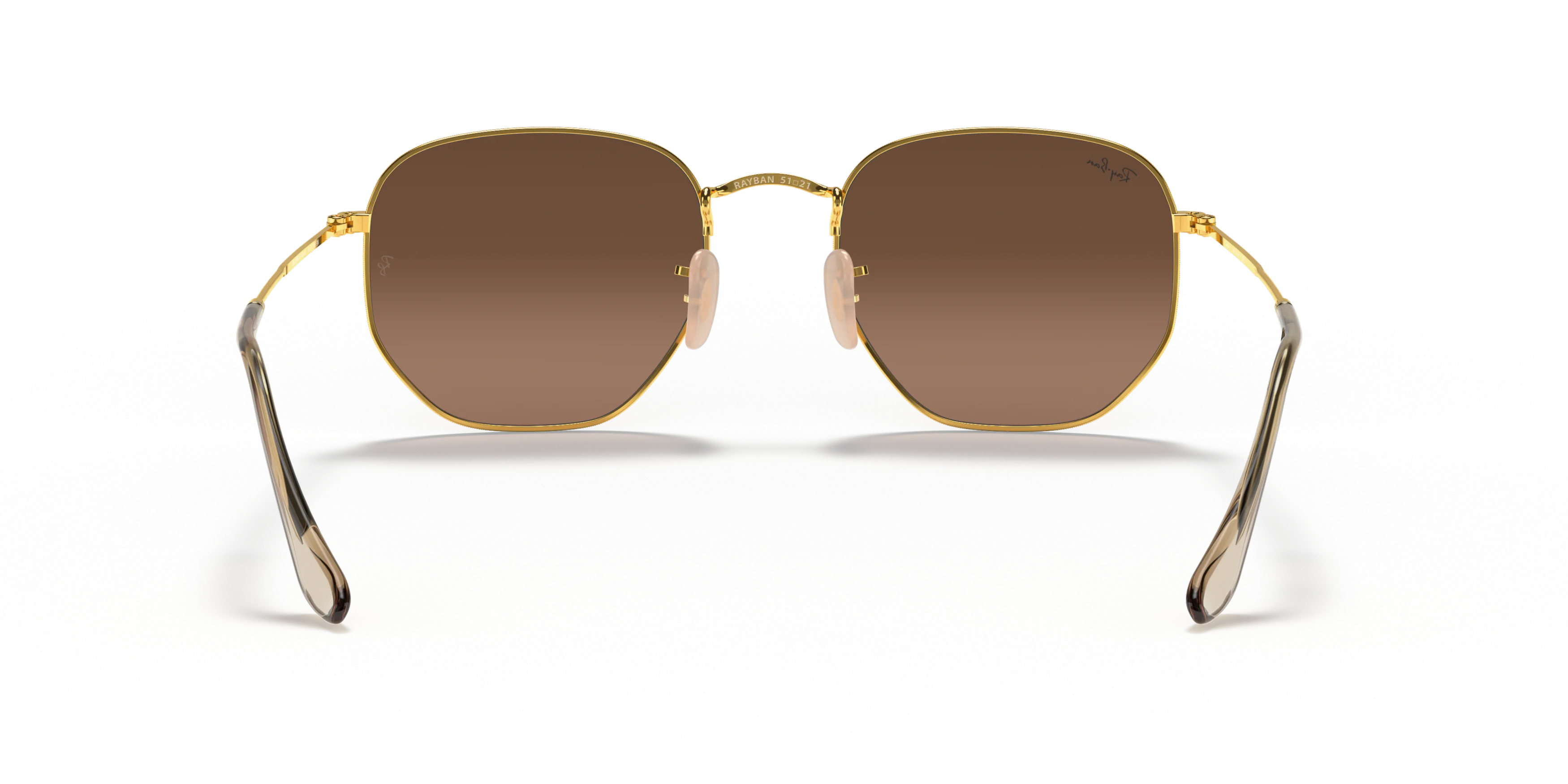 Detail02, Ray-Ban Hexagonal Flat Lenses RB 3548N Sunglasses