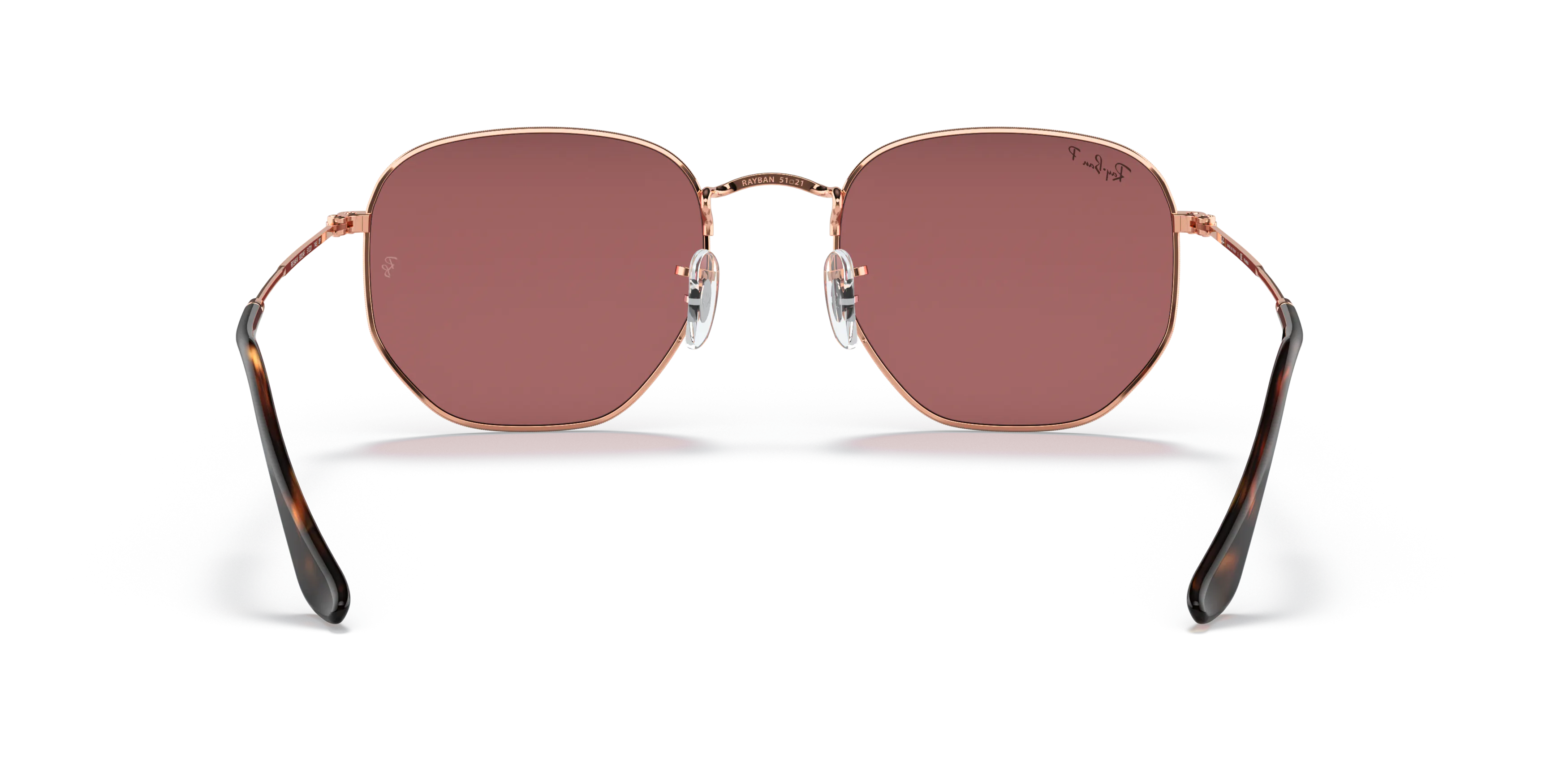 Detail02, Ray-Ban Hexagonal Flat Lenses RB 3548N Sunglasses