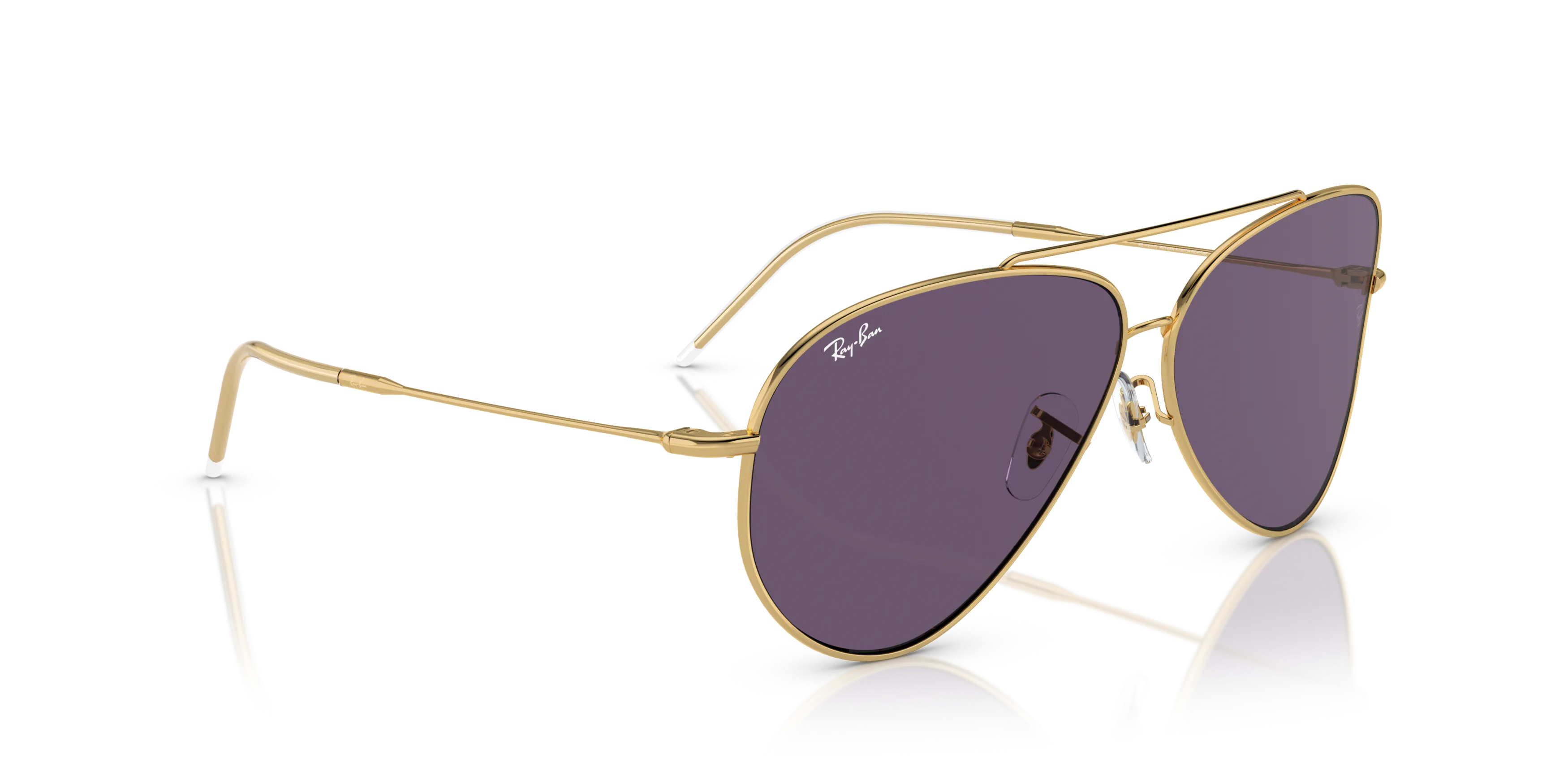 Angle_Right01, Ray-Ban Aviator Reverse RBR0101S 001/1A 59-11
