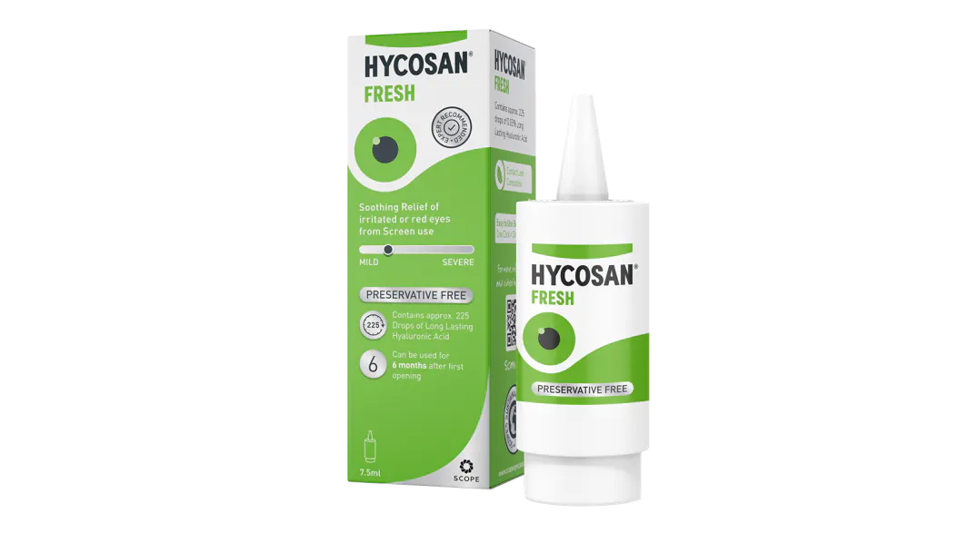 Angle_Left01, Hycosan Fresh Preservative Free Eye Drops 1 x 7.5ml