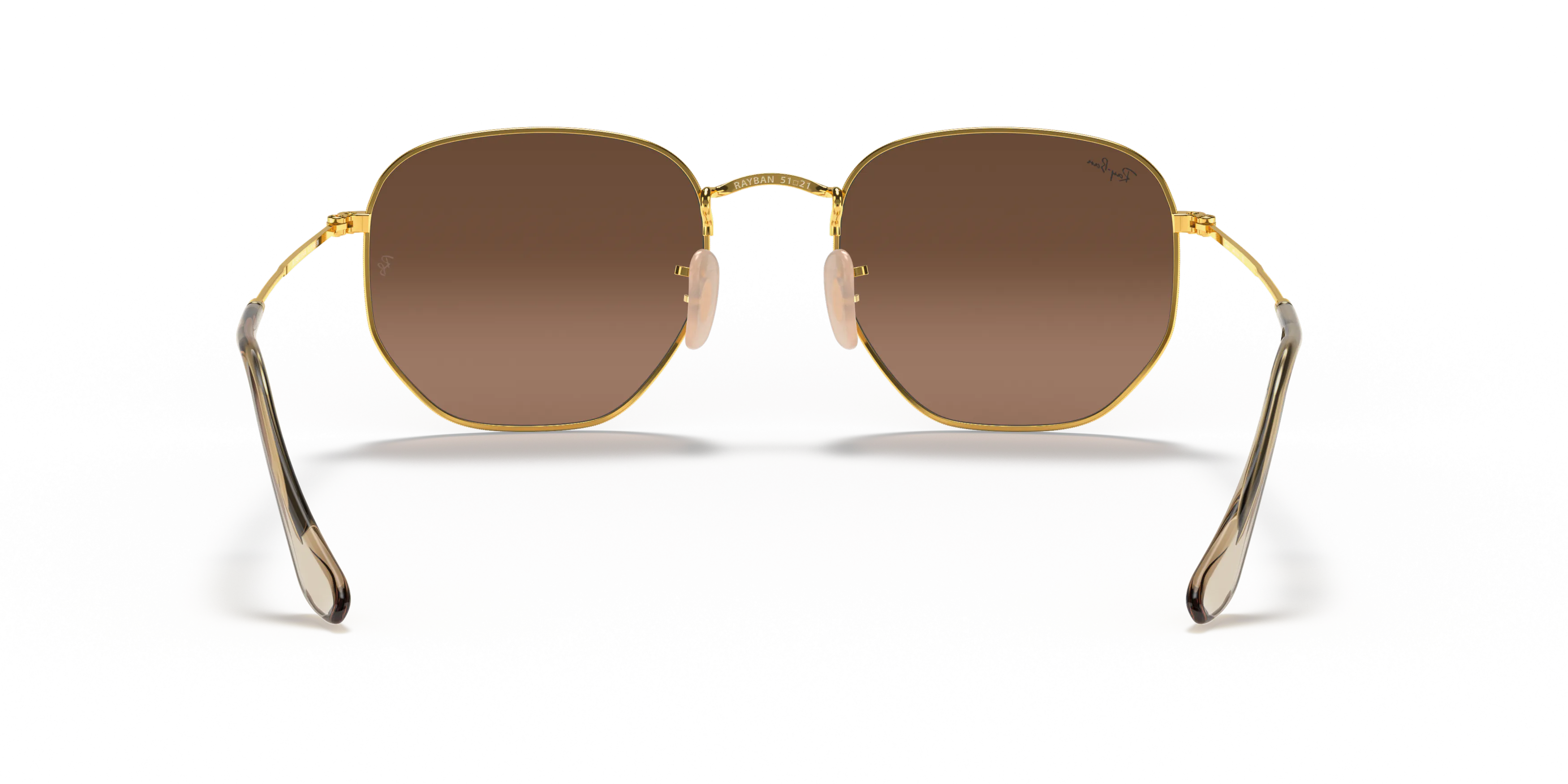 Detail02, Ray-Ban Hexagonal Flat Lenses RB 3548N Sunglasses