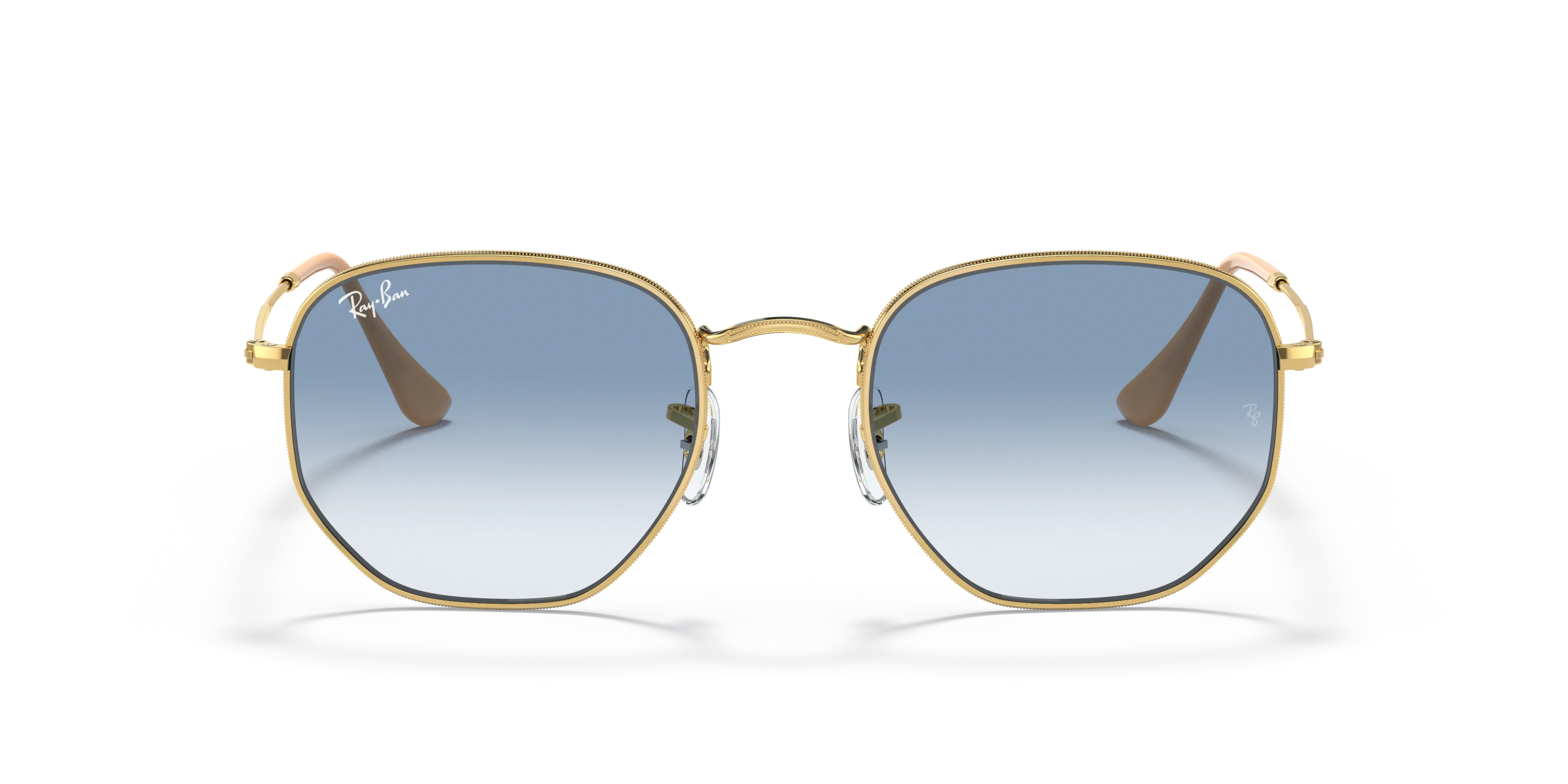 Front, Ray-Ban HEXAGONAL RB3548 001/3F