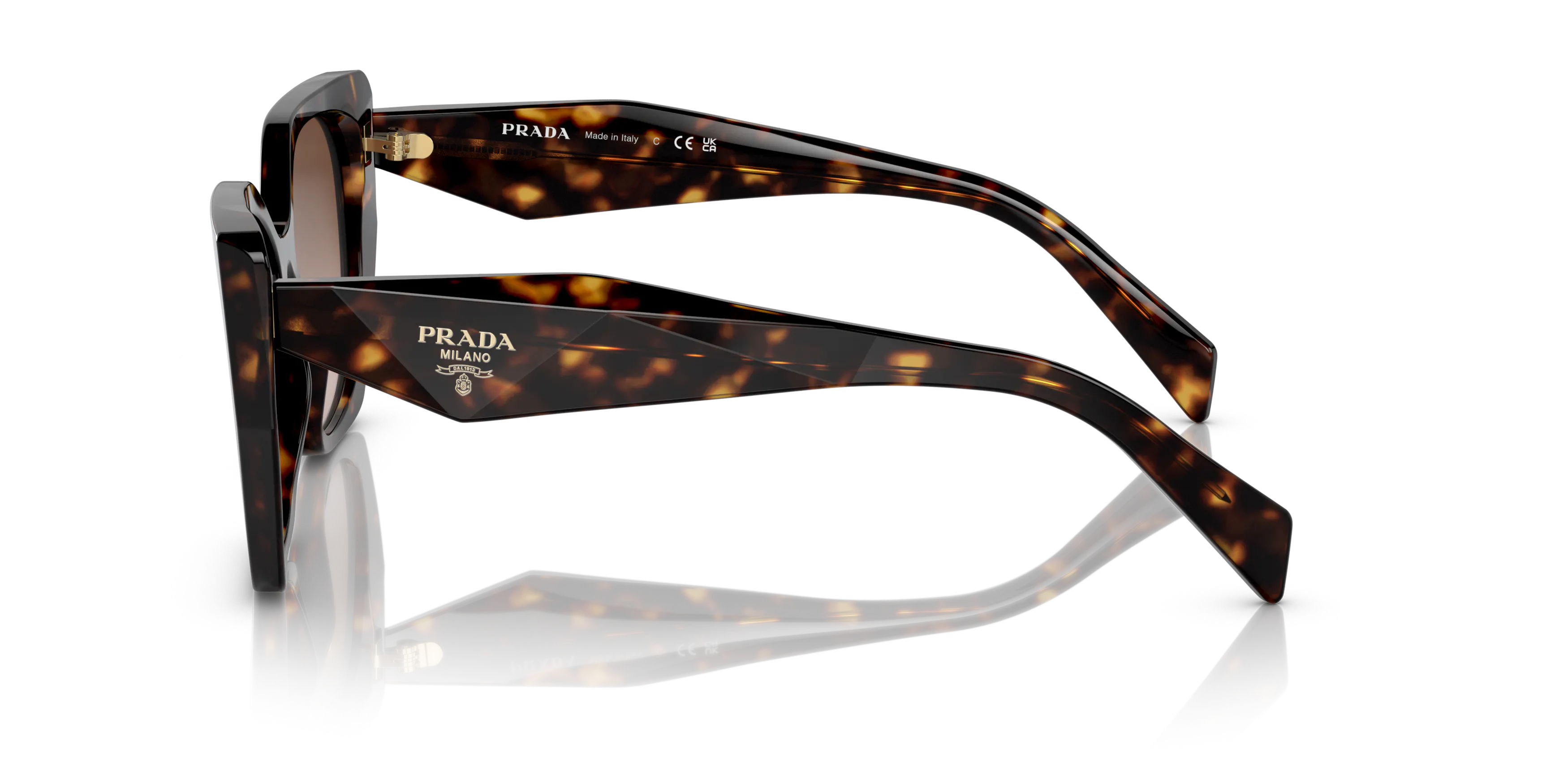 Angle_Left02, Prada 0PR 19ZS 2AU6S1 Solbriller