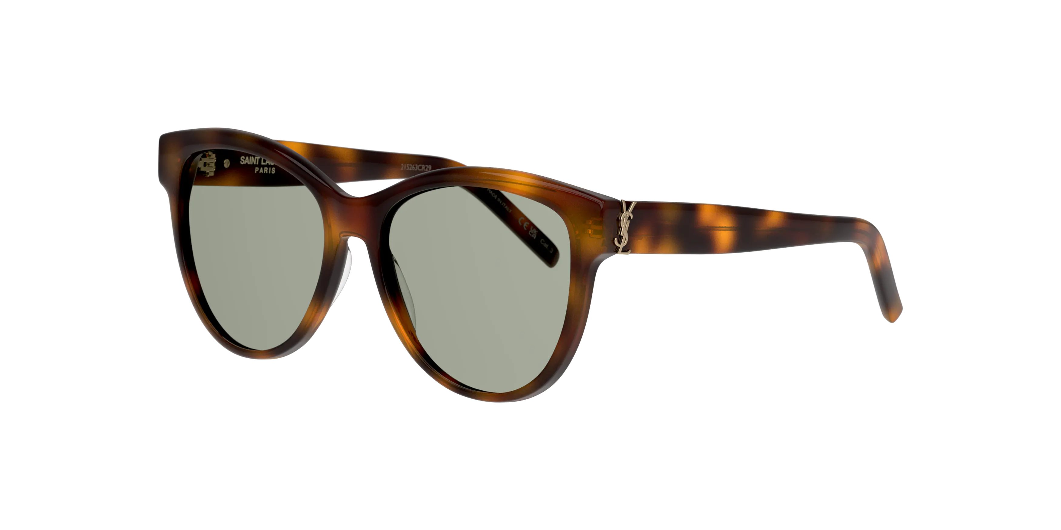 Angle_Left01, Saint Laurent SL M107 3 Solglasögon