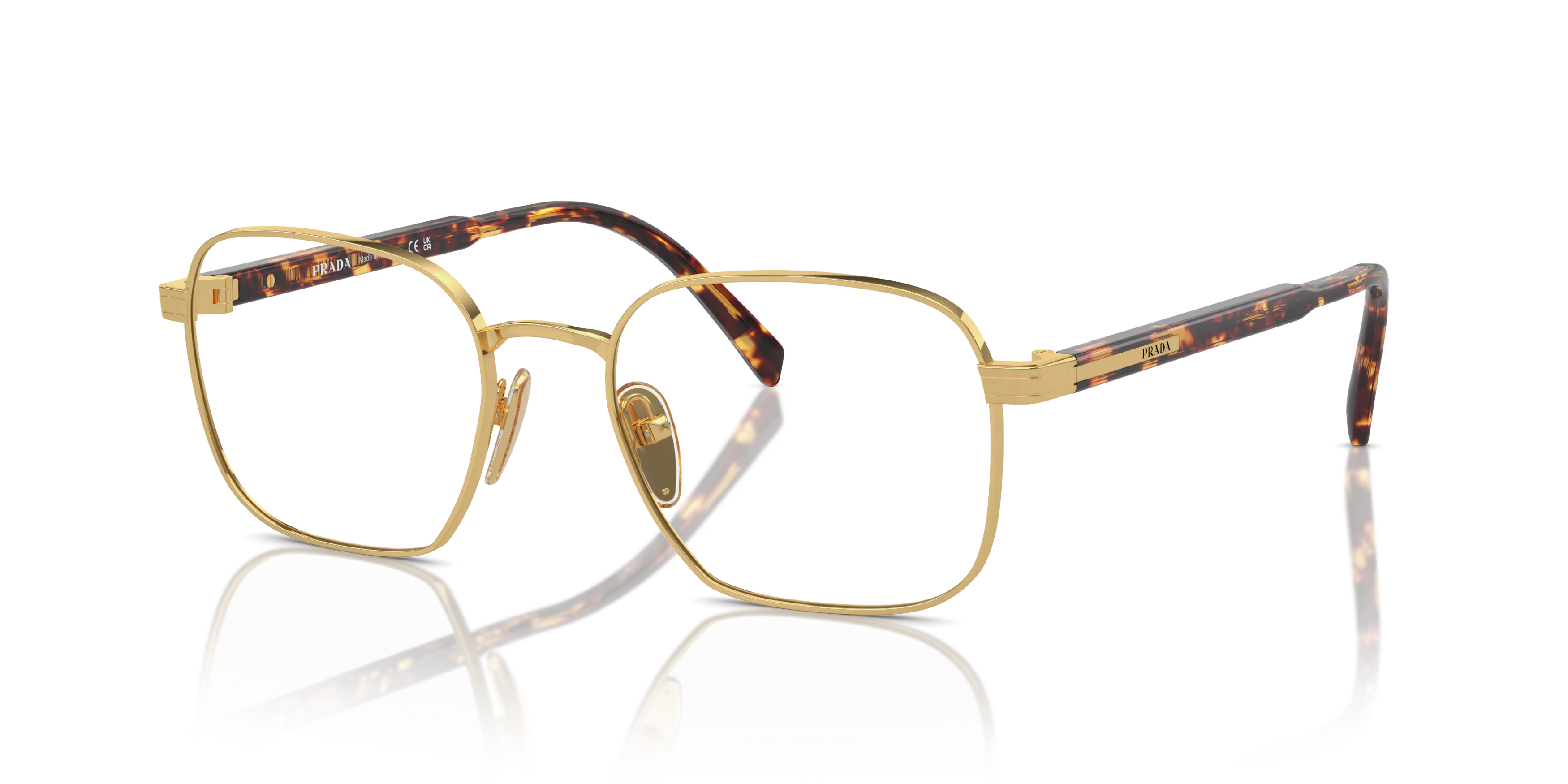 Angle_Left01, Prada 0PR A55V 5AK1O1 Glasögonbåge