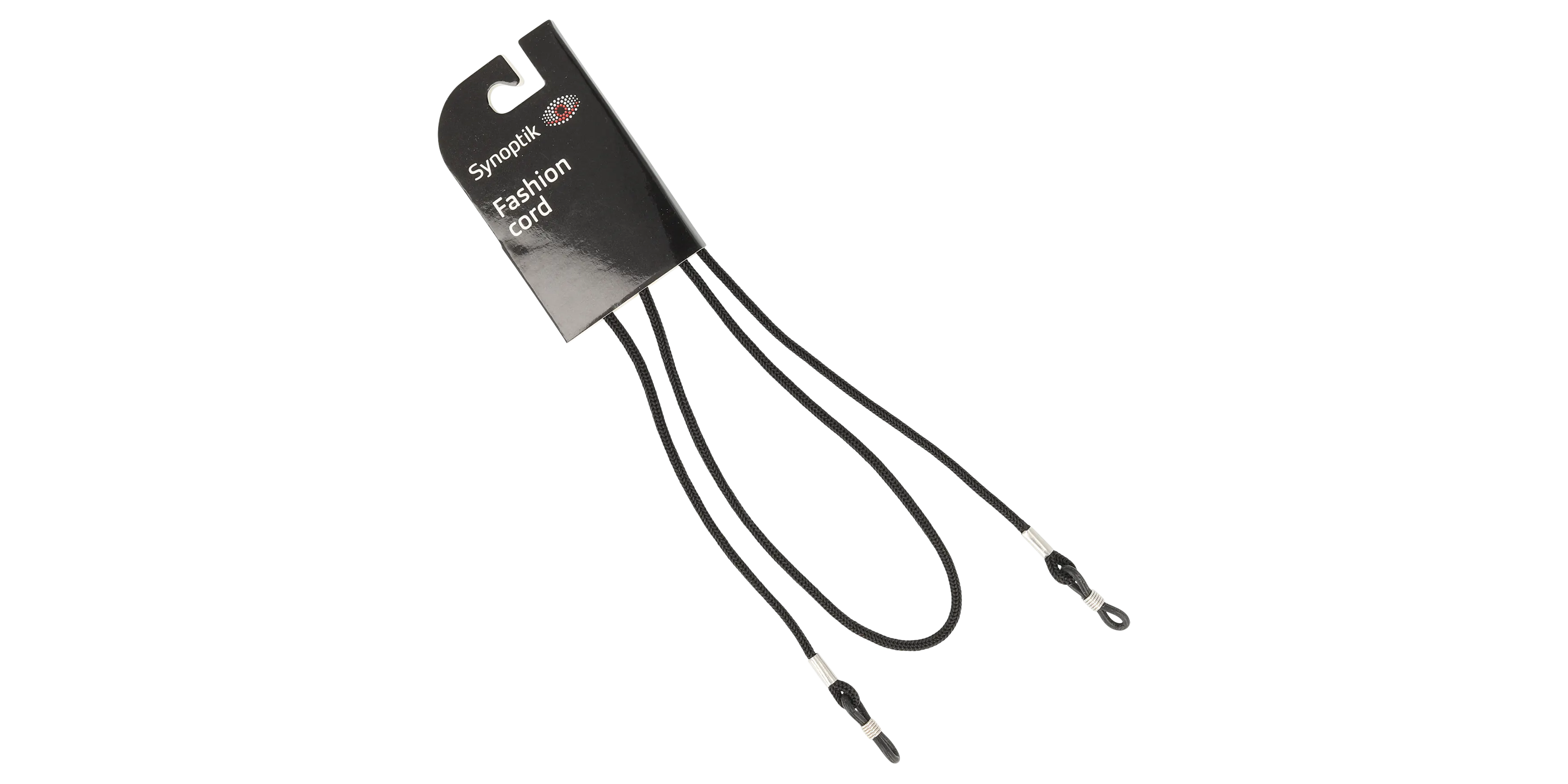 Front, Synoptik Tillbehör Glasögonsnöre svart 1 st.