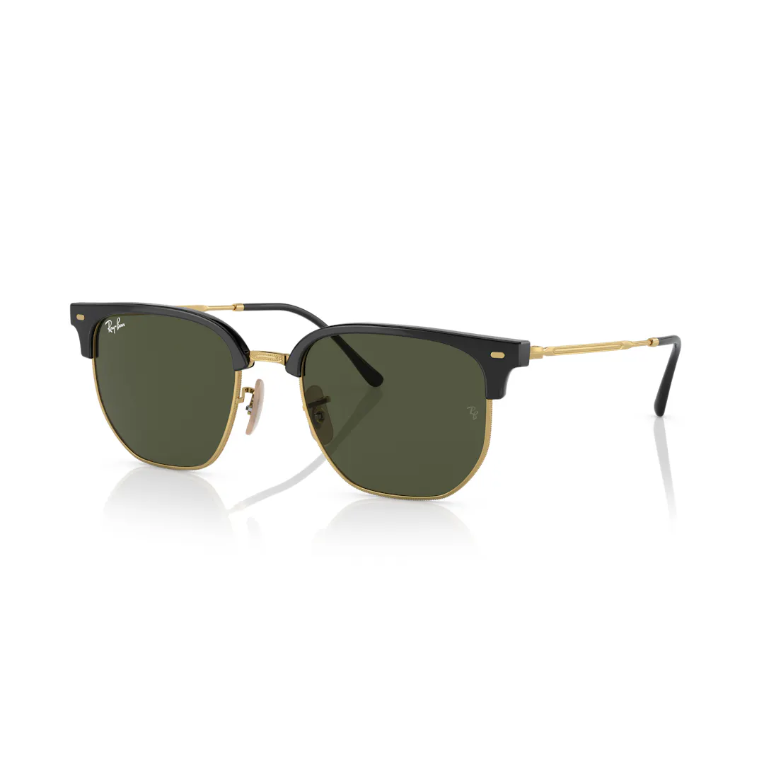 Ray-Ban New Clubmaster 0RB4416 Solbriller - Runde Sort Ray-Ban New Clubmaster 0RB4416 Solbriller - Runde Sort