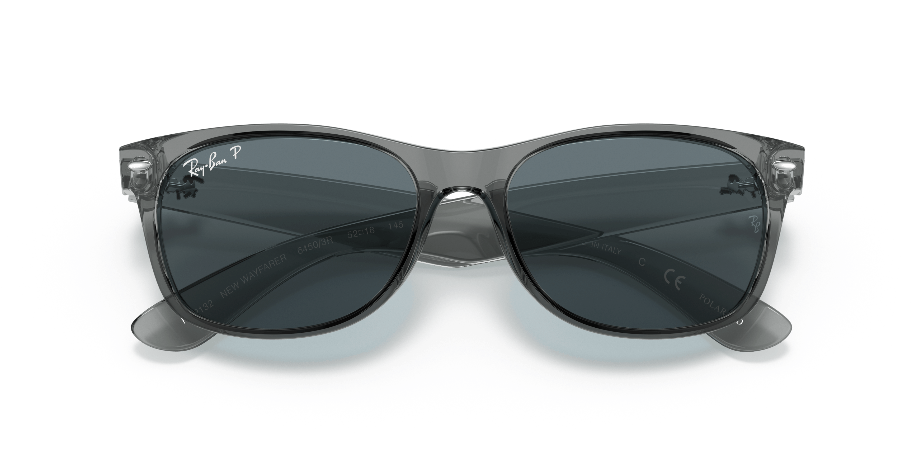 Folded, Ray-Ban New Wayfarer Classic RB 2132 Sunglasses