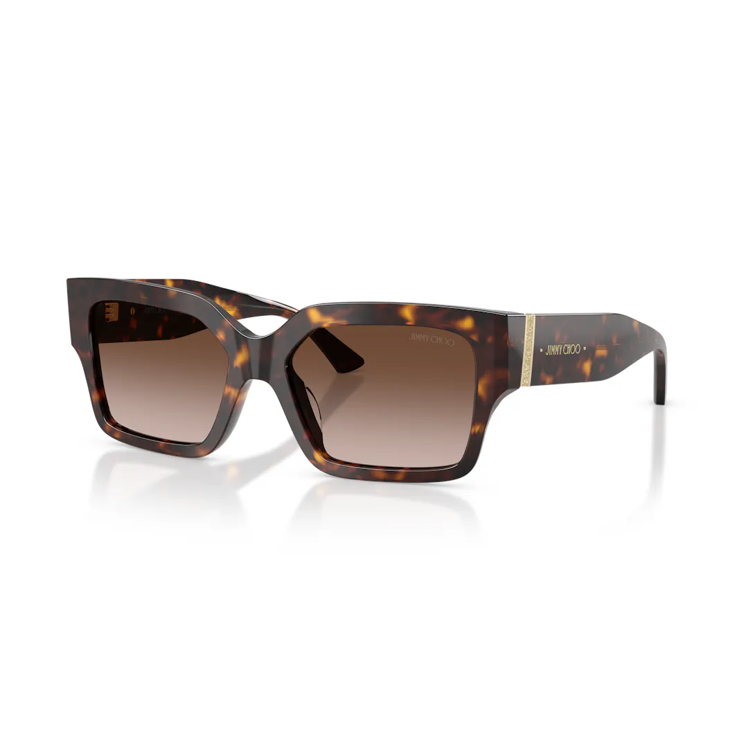 Jimmy Choo 0JC5058JU Solbriller - Firkantede Skildpadde