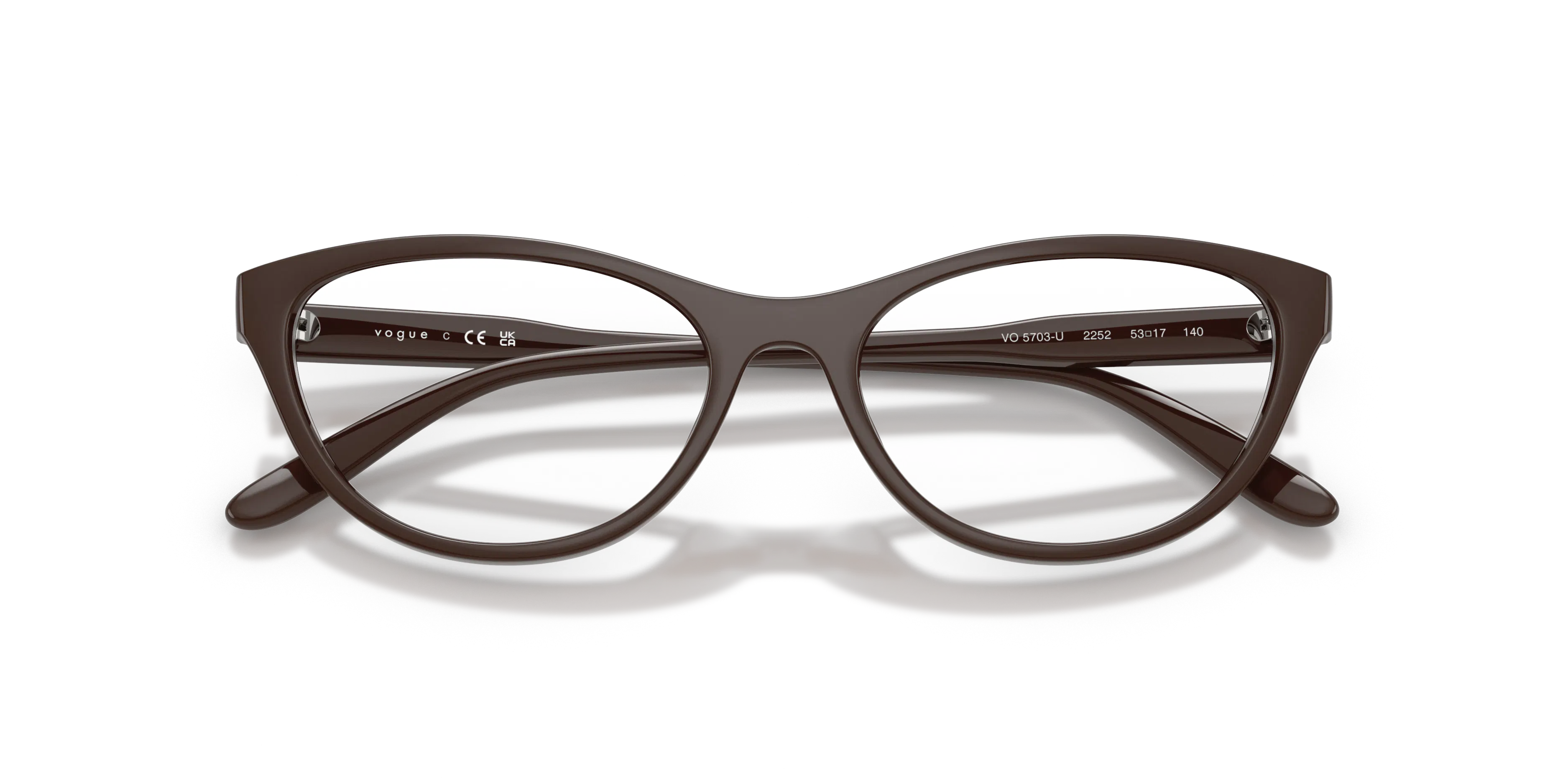 Monturas Vogue Eyewear VO5703U 2252 De Mujer En Color Marr n ptica 2000 monturas-vogue-eyewear-vo5703u-2252-de-mujer-en-color-marr-n-ptica-2000