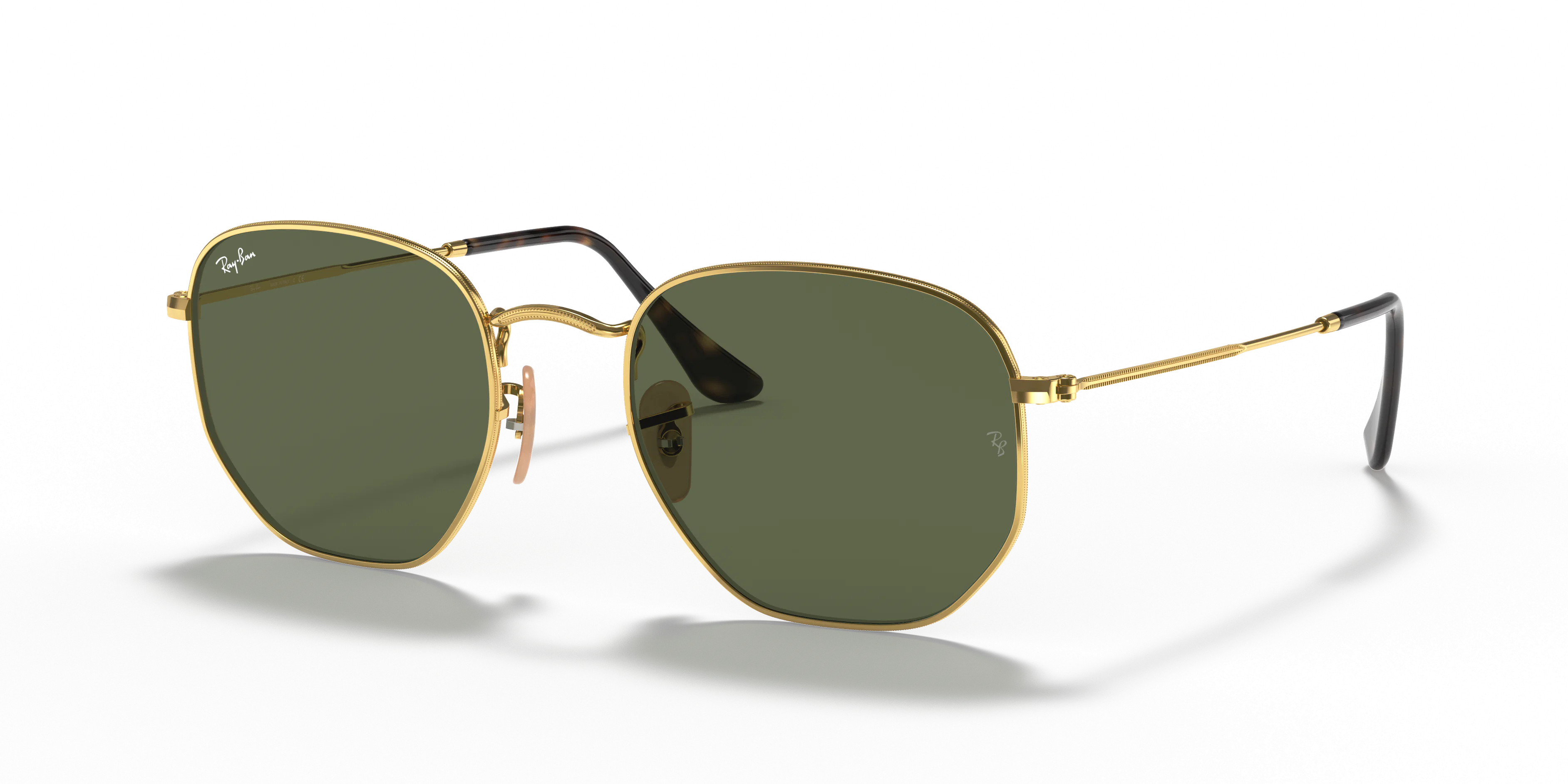 Angle_Left01, RAY-BAN Hexagonal Flat Lenses RB3548N 1