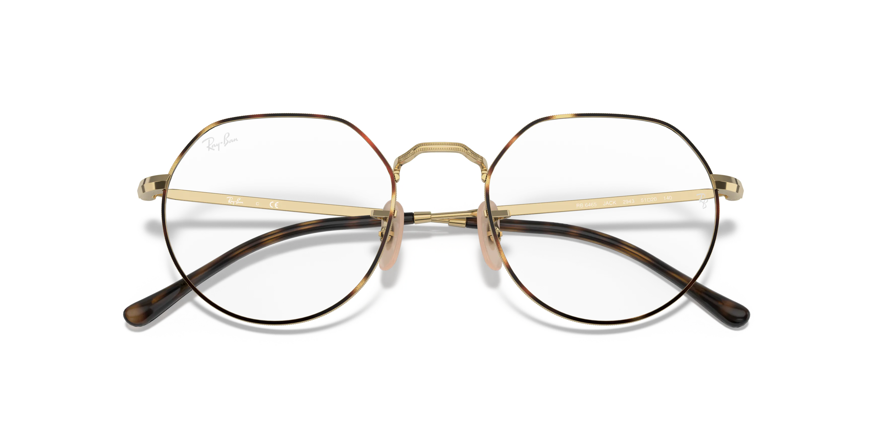 Folded, RAY-BAN Jack Optics RX6465 2945