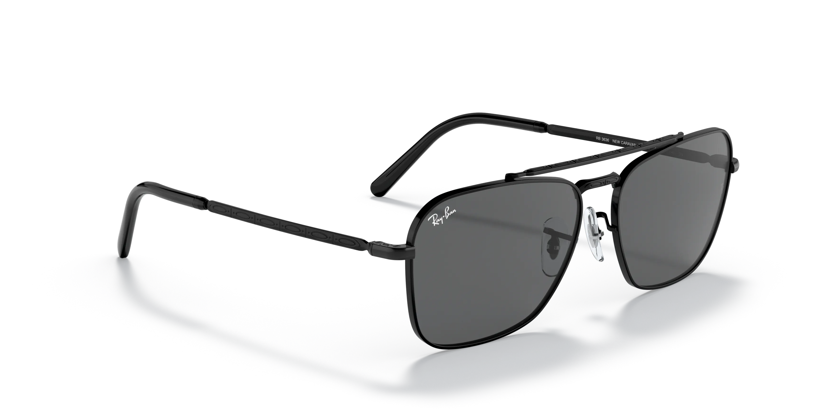 Angle_Right01, Ray-Ban New Caravan RB3636 002/B1