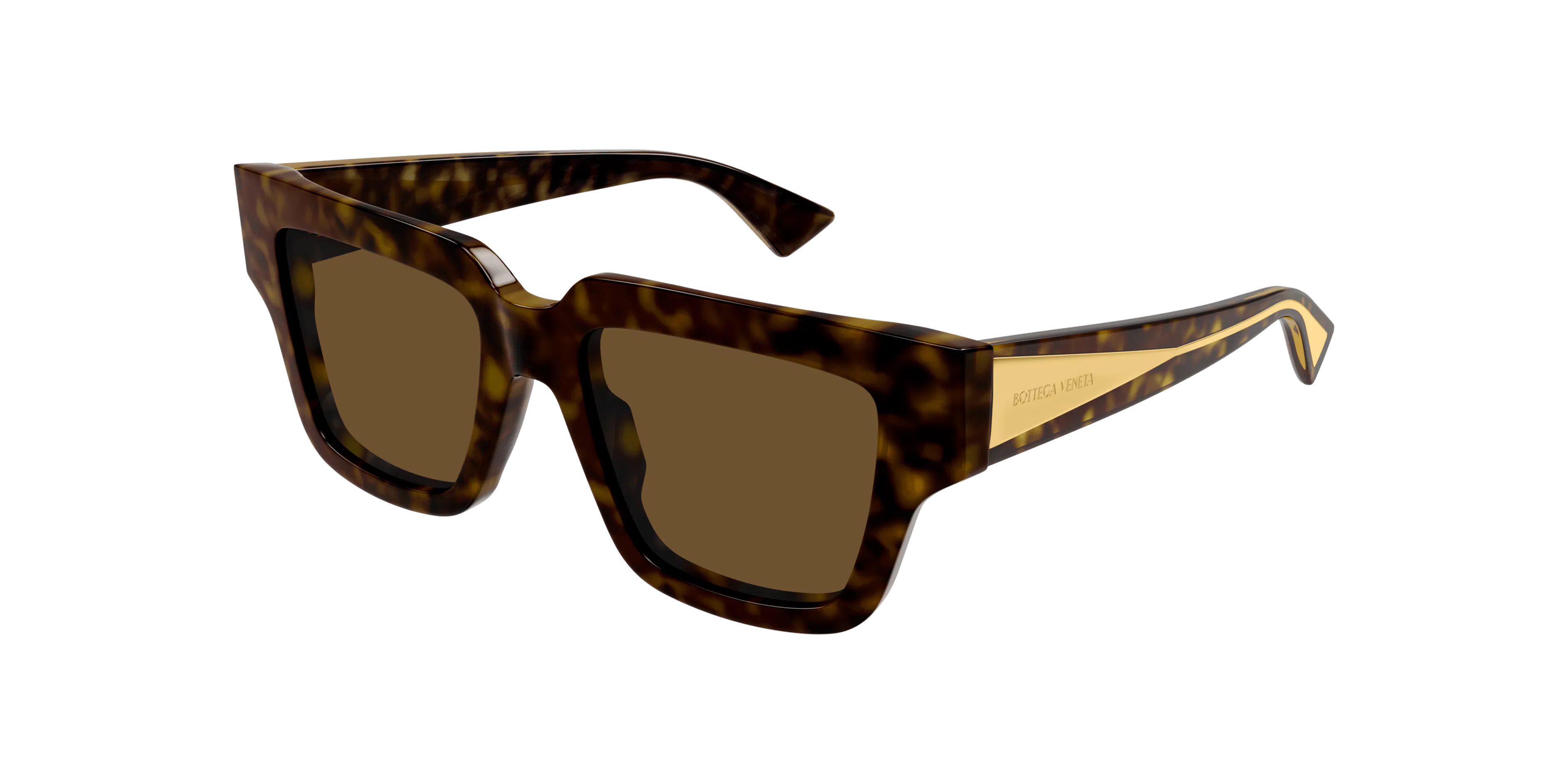 Bottega Veneta BV1276S Solbriller - Firkantede Skildpadde