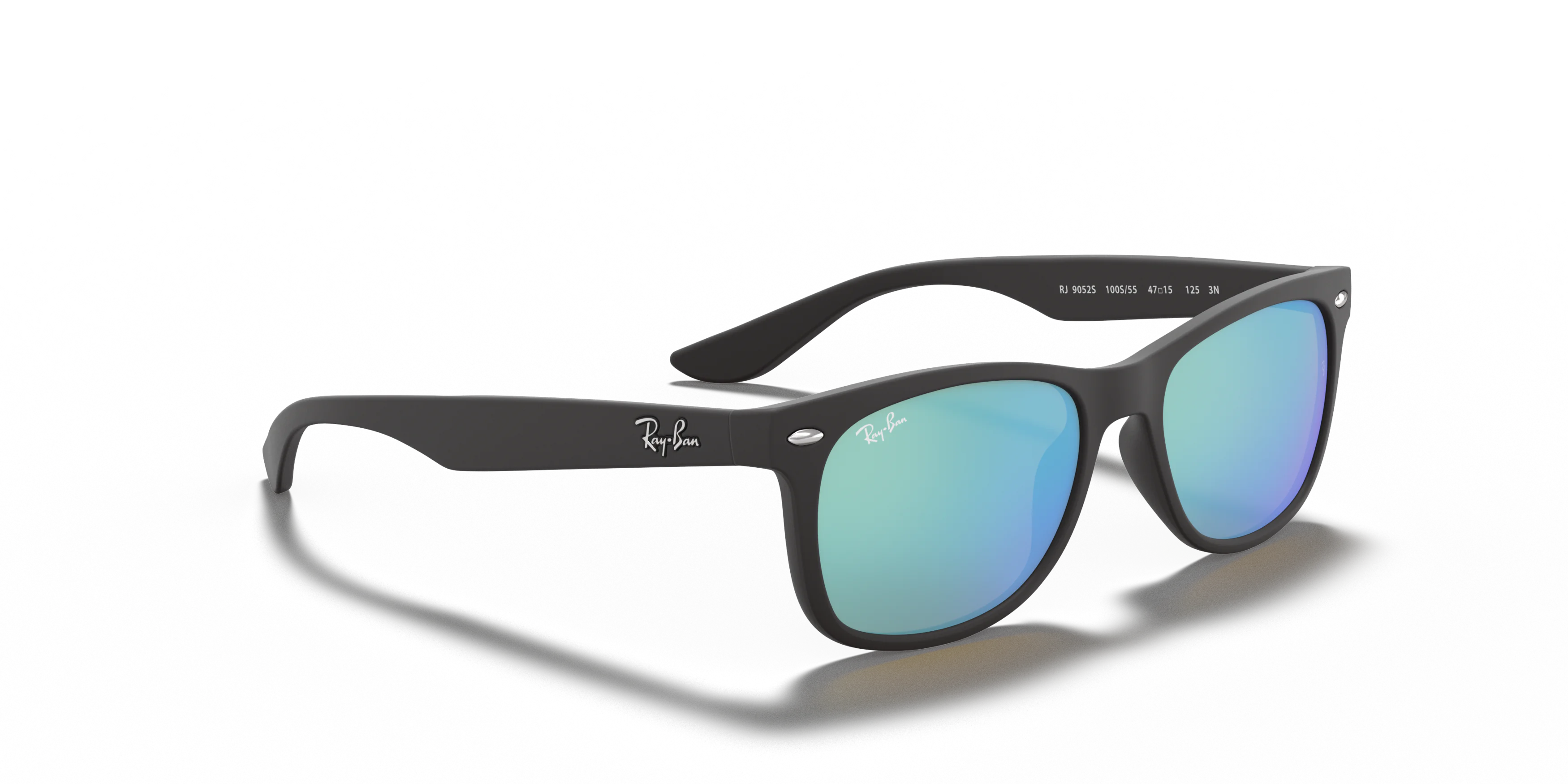 Angle_Right01, Ray-Ban New Wayfarer Kids RB9052S 100S55