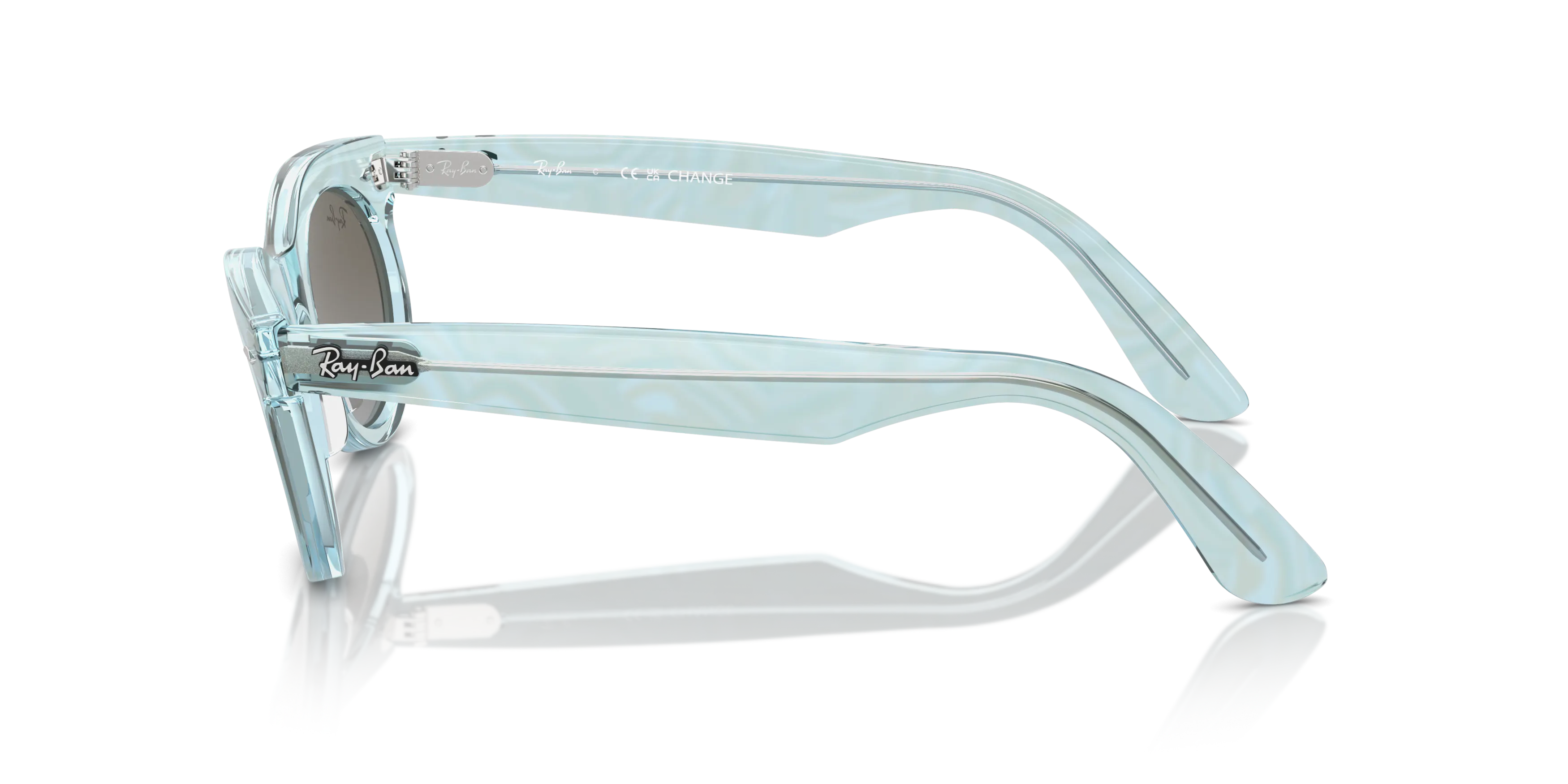 Angle_Left02, Ray-Ban Wayfarer Oval Change RB2242 138596 Solglasögon