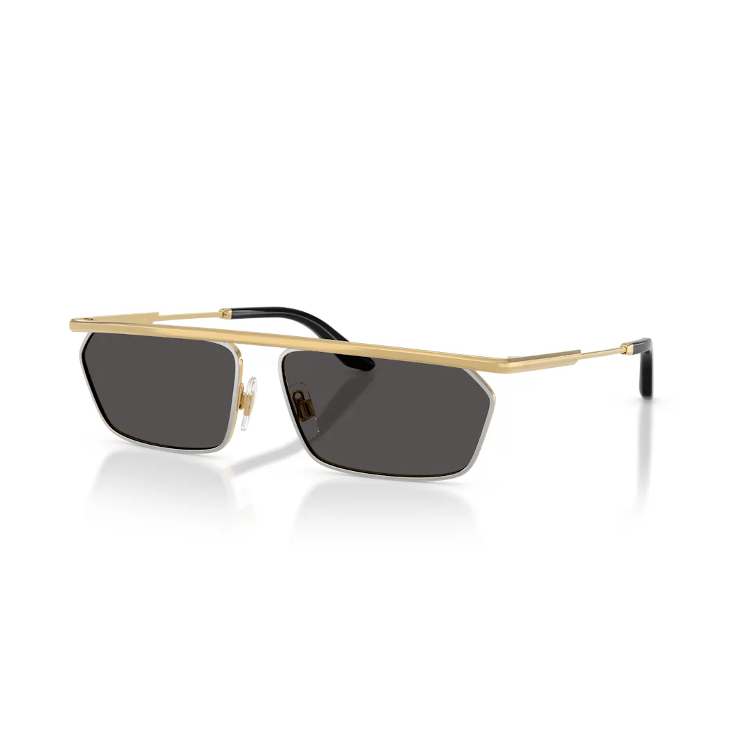 Dolce & Gabbana 0DG2327 Solbriller - Firkantede Guld Dolce & Gabbana 0DG2327 Solbriller - Firkantede Guld