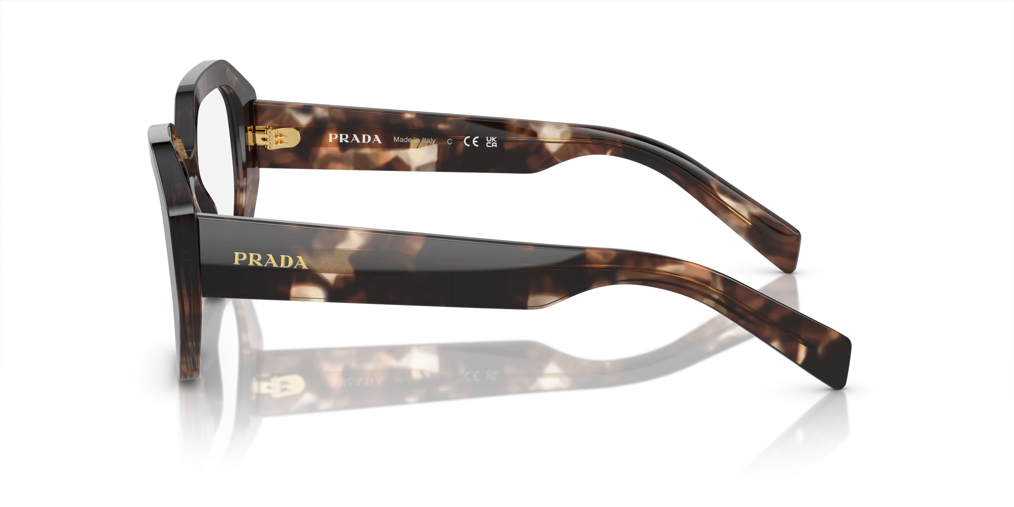 Angle_Left02, Prada 0PRA07V 07R1O1 Glasögonbåge