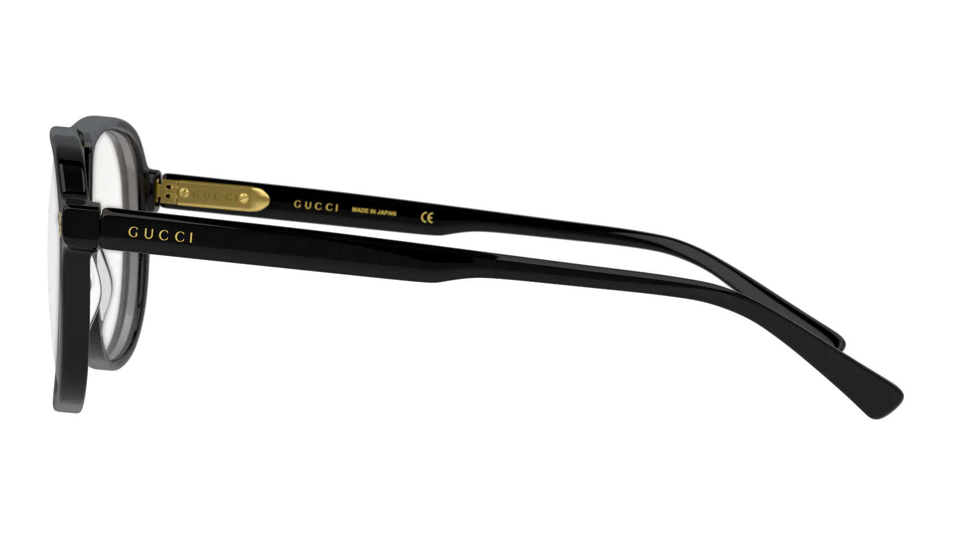 Angle_Left02, Gucci GG1044O 001 Glasögonbåge