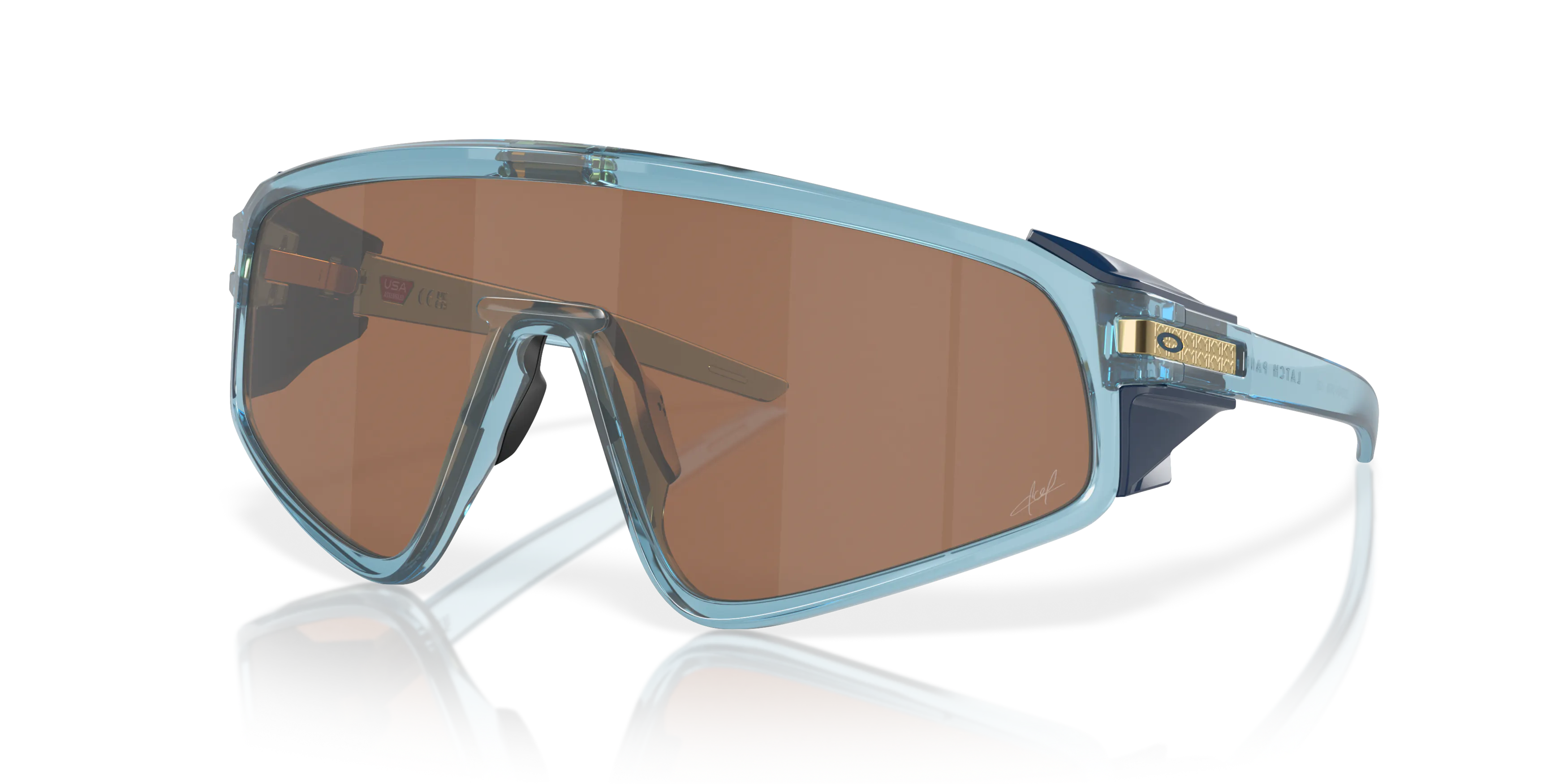 Angle_Left01, Oakley Kylian Mbappé Signature Series Latch Panel OO9404 940408