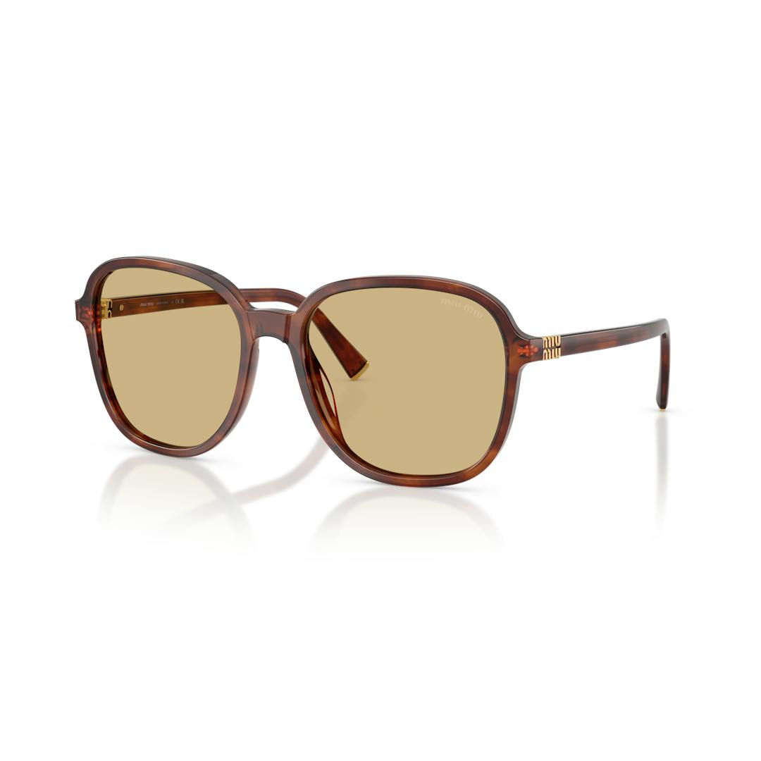 Miu Miu 0MU B01S Solbriller - Firkantede Brun